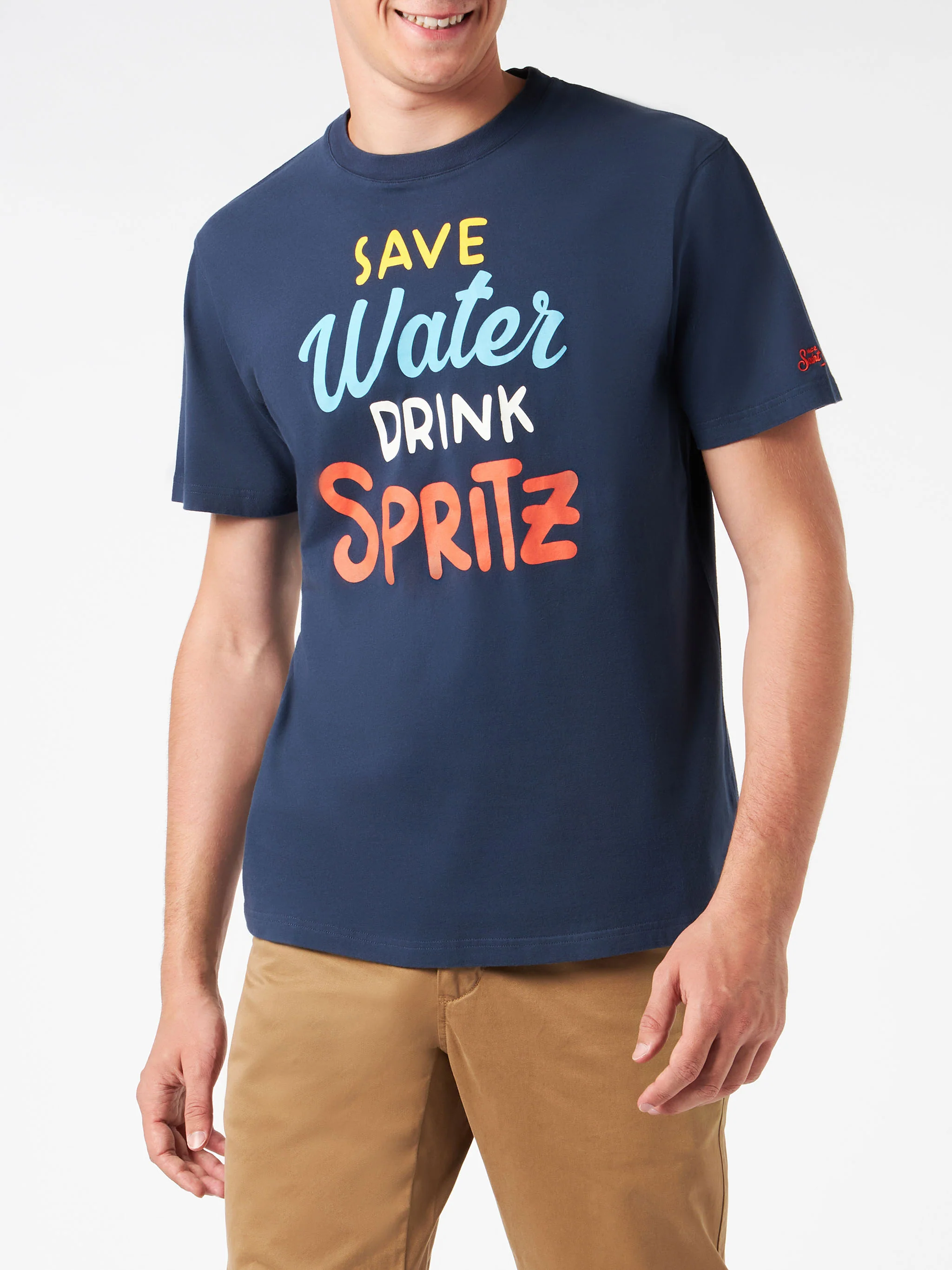 T-shirt Arnott Spritz blu - Image 3