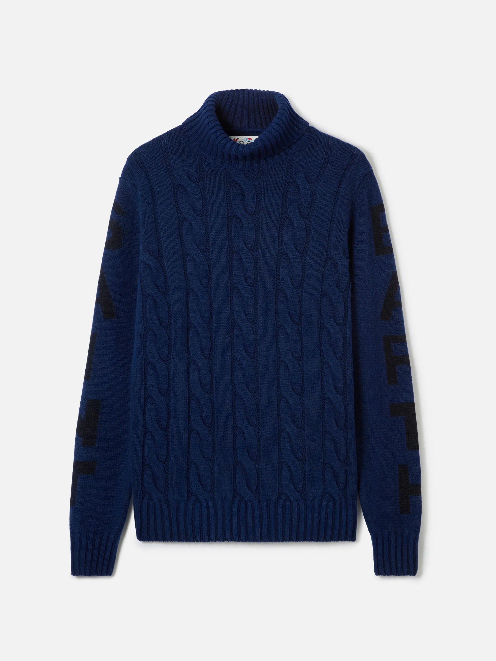 Dolcevita Fisherman trecce effetto vintage blu - Image 5