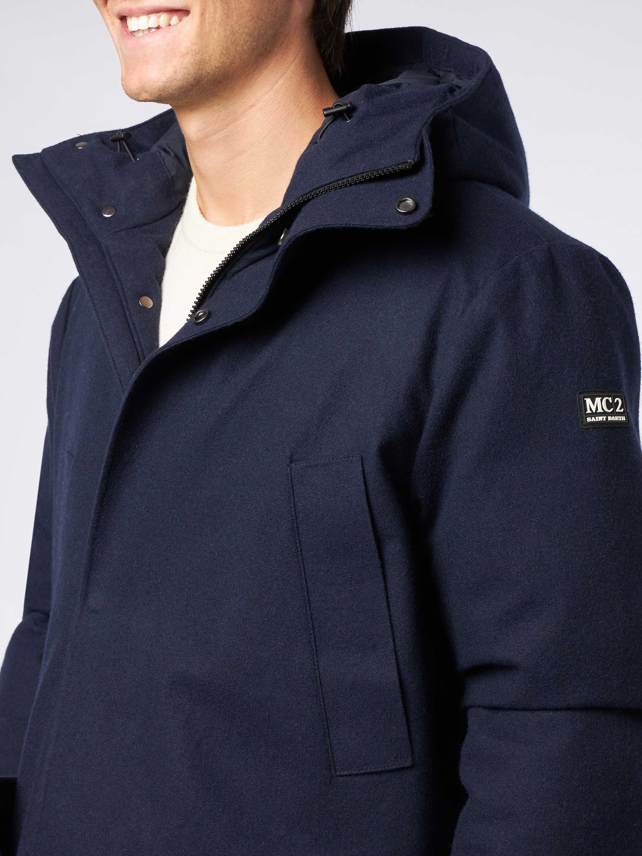 Parka Voyager blu navy - Image 3