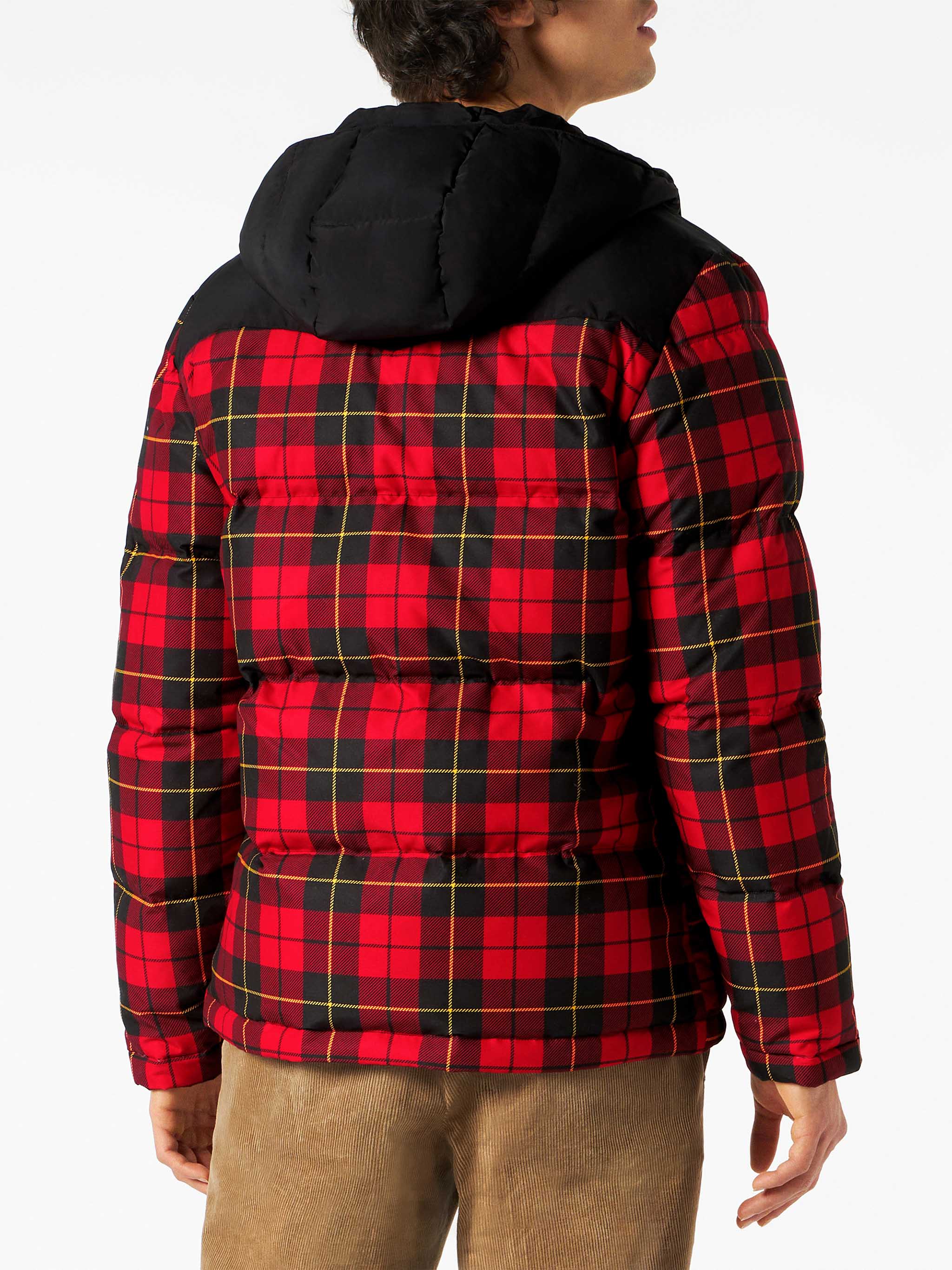 Piumino Baxter Tex stampa tartan rosso - Image 3