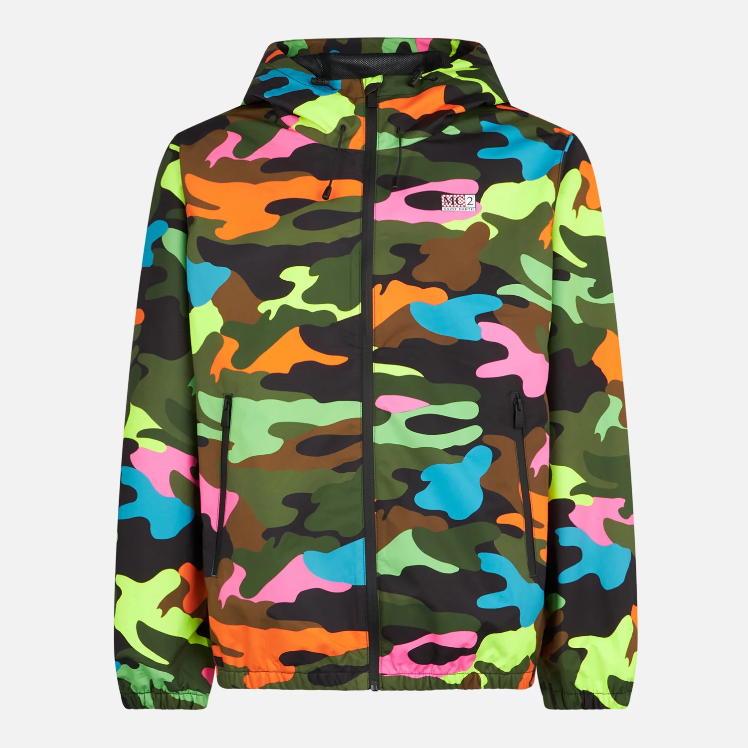 Giacca antivento Kauris fantasia camouflage fluo - Image 4
