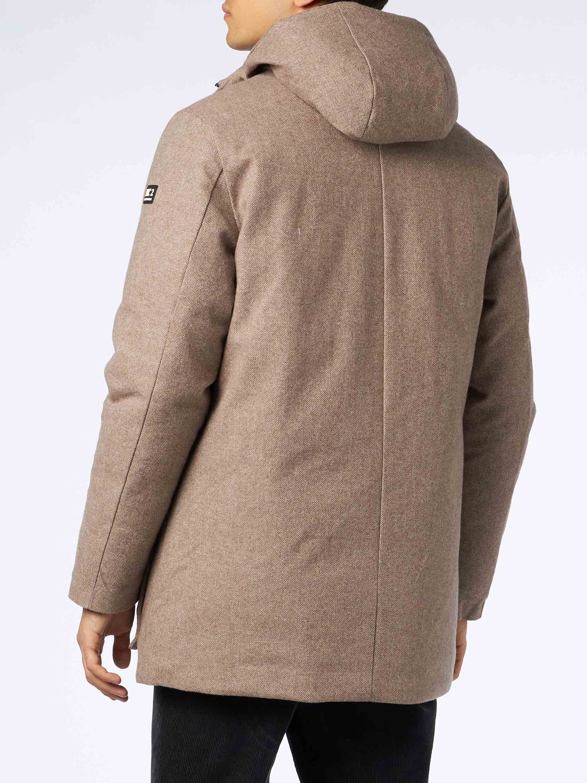 Parka Voyager con fantasia spigata - Image 3