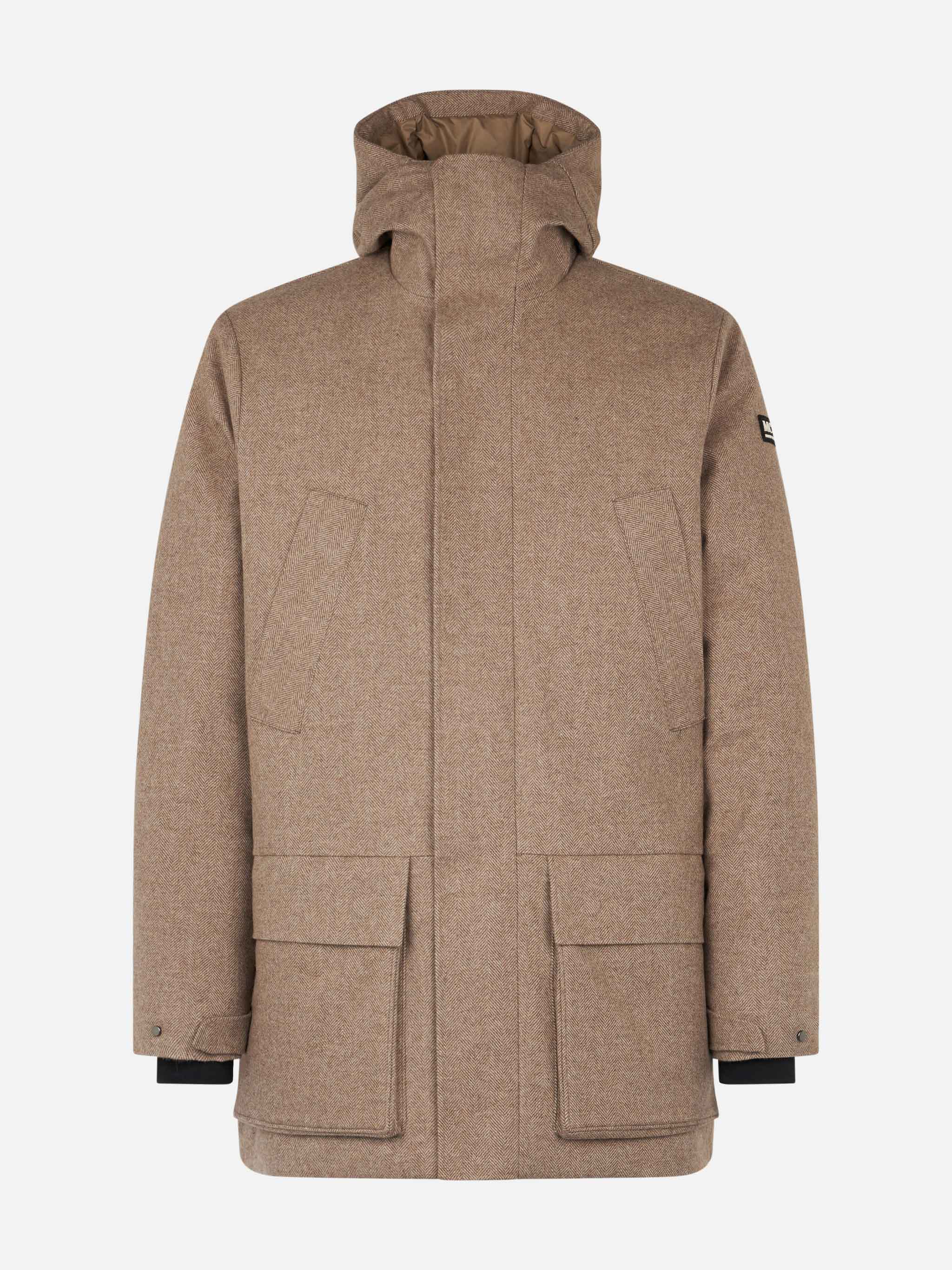 Parka Voyager con fantasia spigata - Image 4