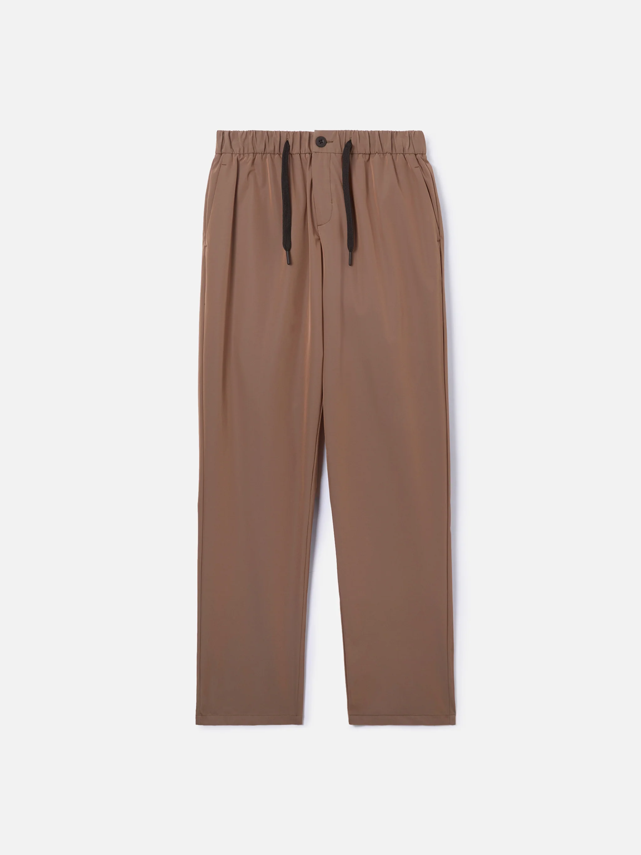 Pantaloni Porter in tessuto tecnico Solaro khaki tinta unita - Image 4