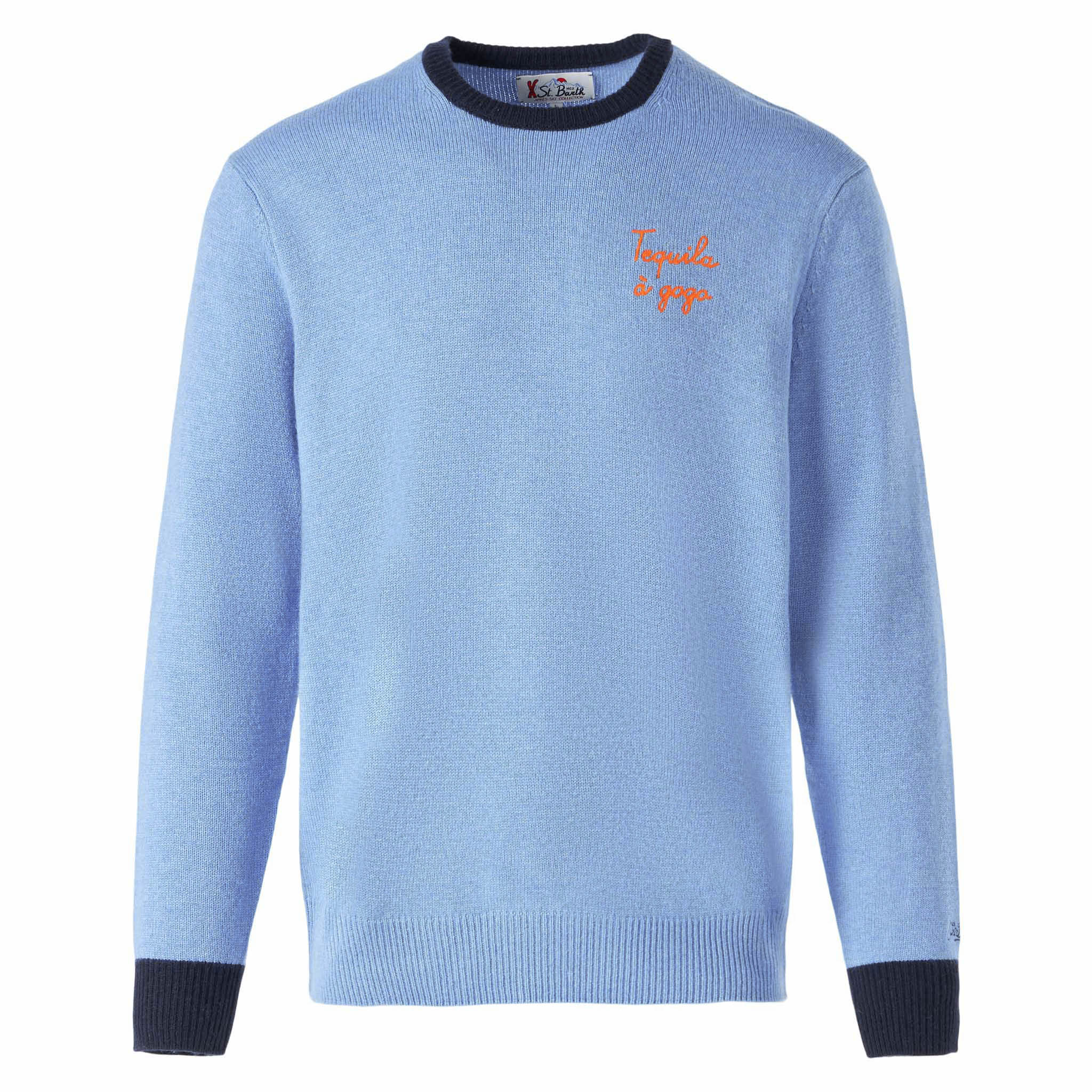 Maglione girocollo Heron con ricamo Tequila à gogo - Image 4