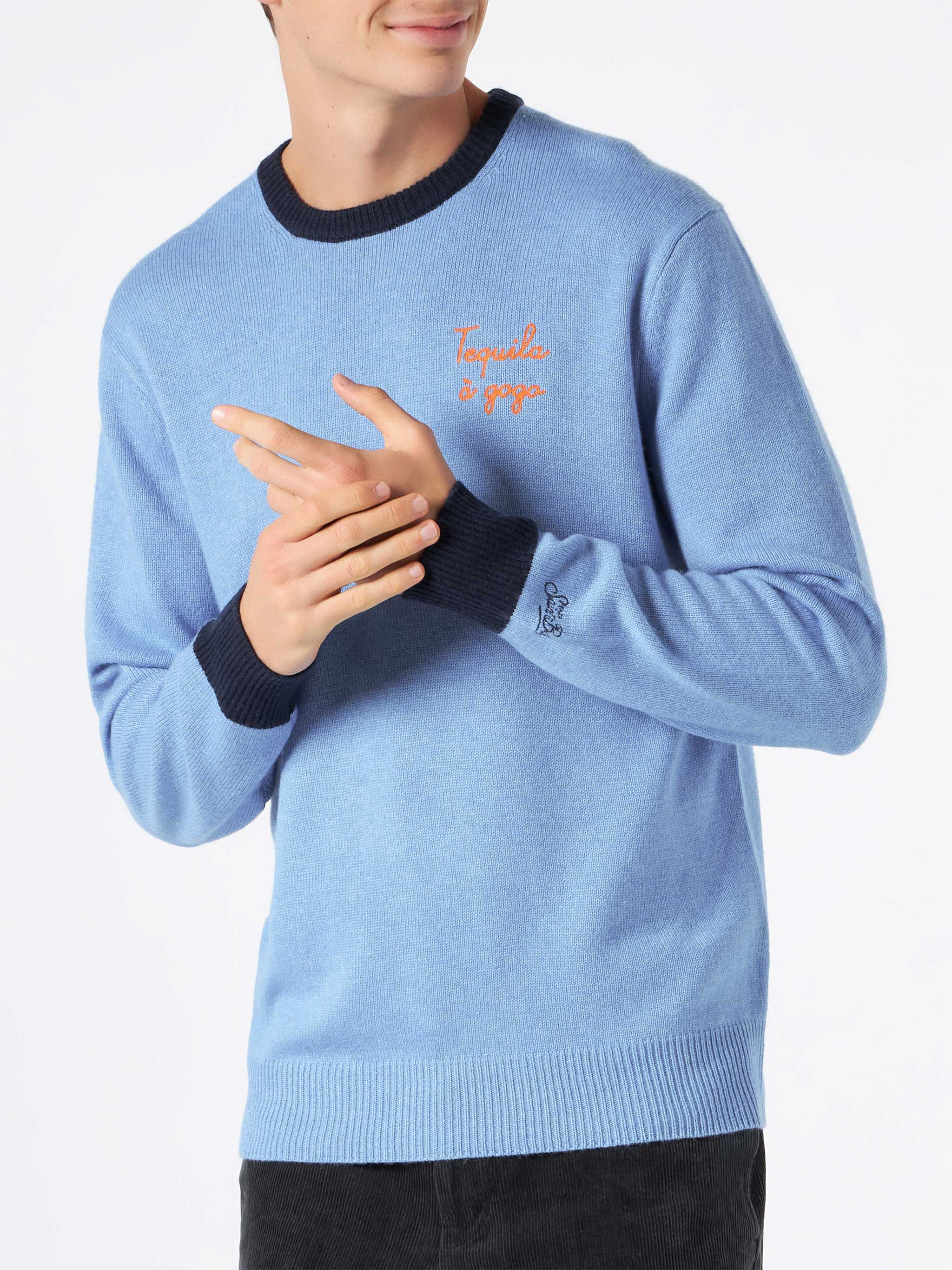 Maglione girocollo Heron con ricamo Tequila à gogo - Image 5
