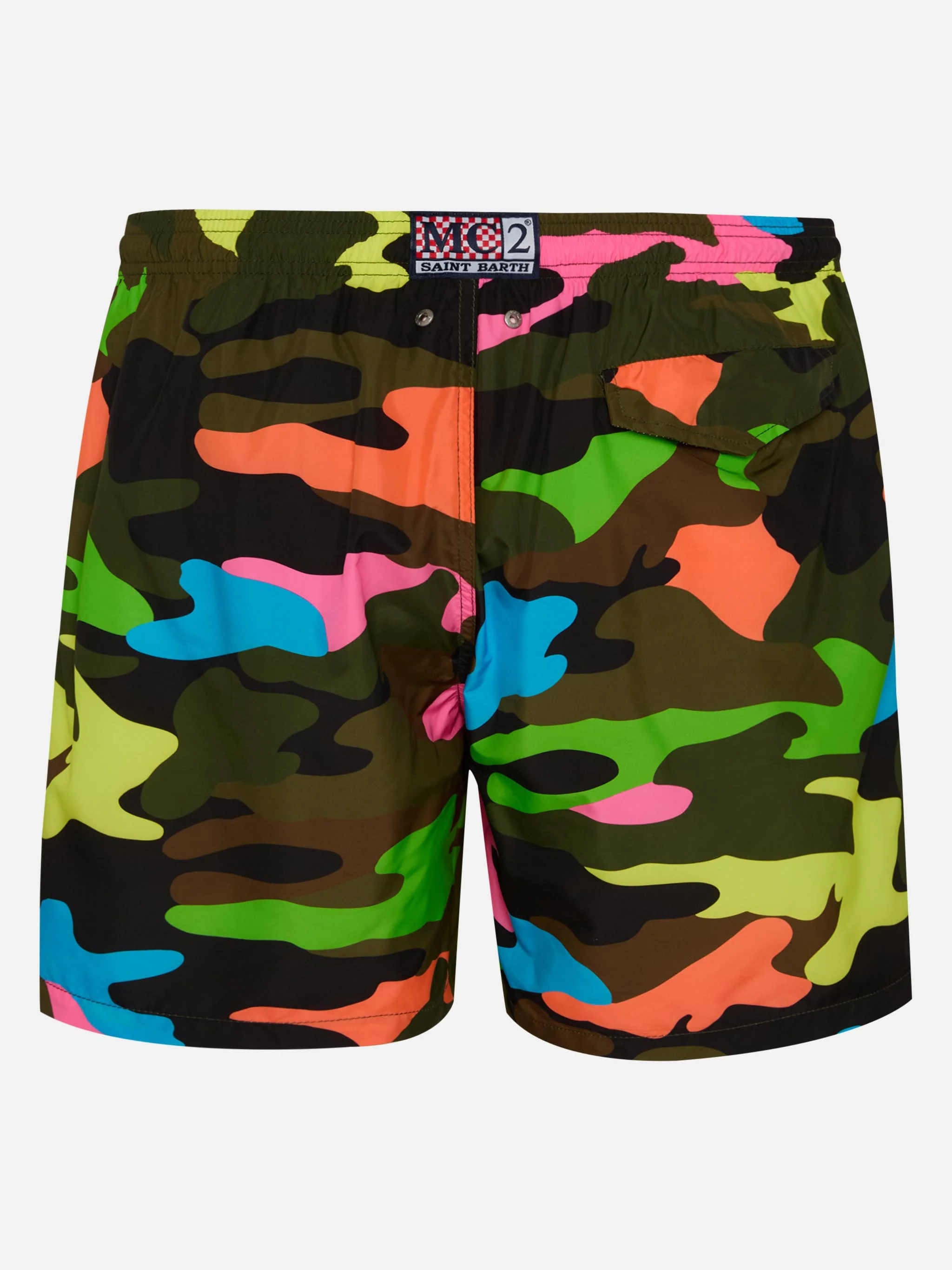 Costume mare Lighting stampa camouflage fluo - Image 2