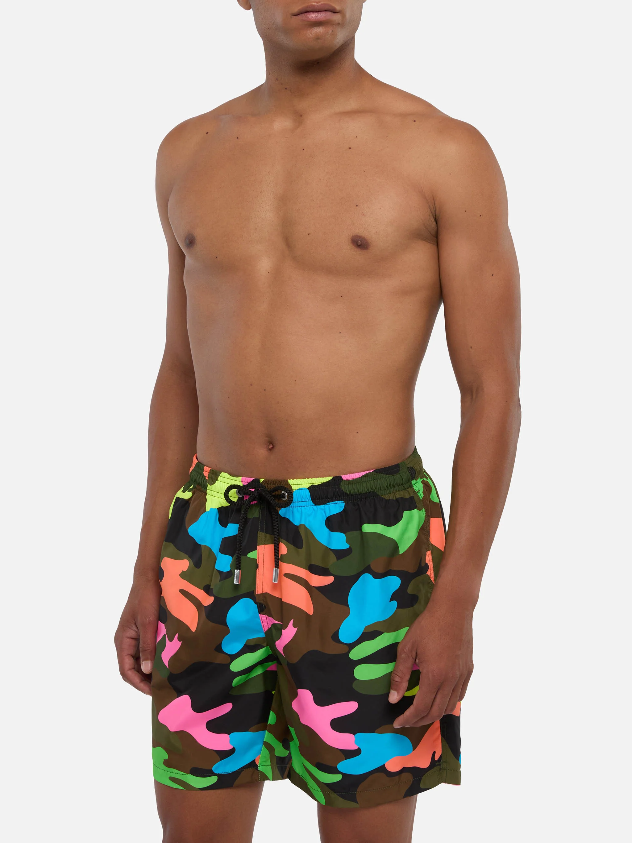 Costume mare Lighting stampa camouflage fluo - Image 3