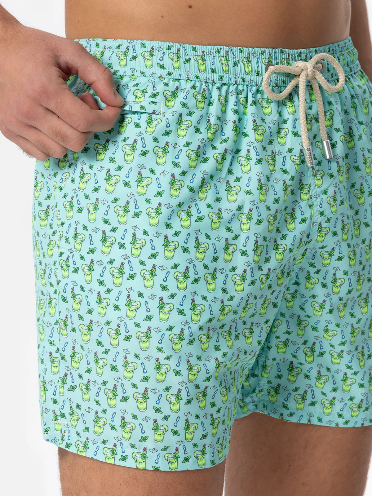 Costume mare Lighting Micro Mojito azzurro - Image 4