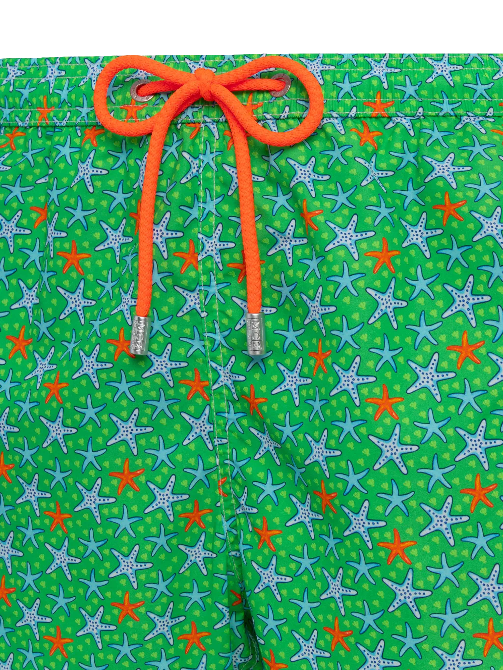 Costume mare Lighting Micro stelle marine multicolor verde - Image 3