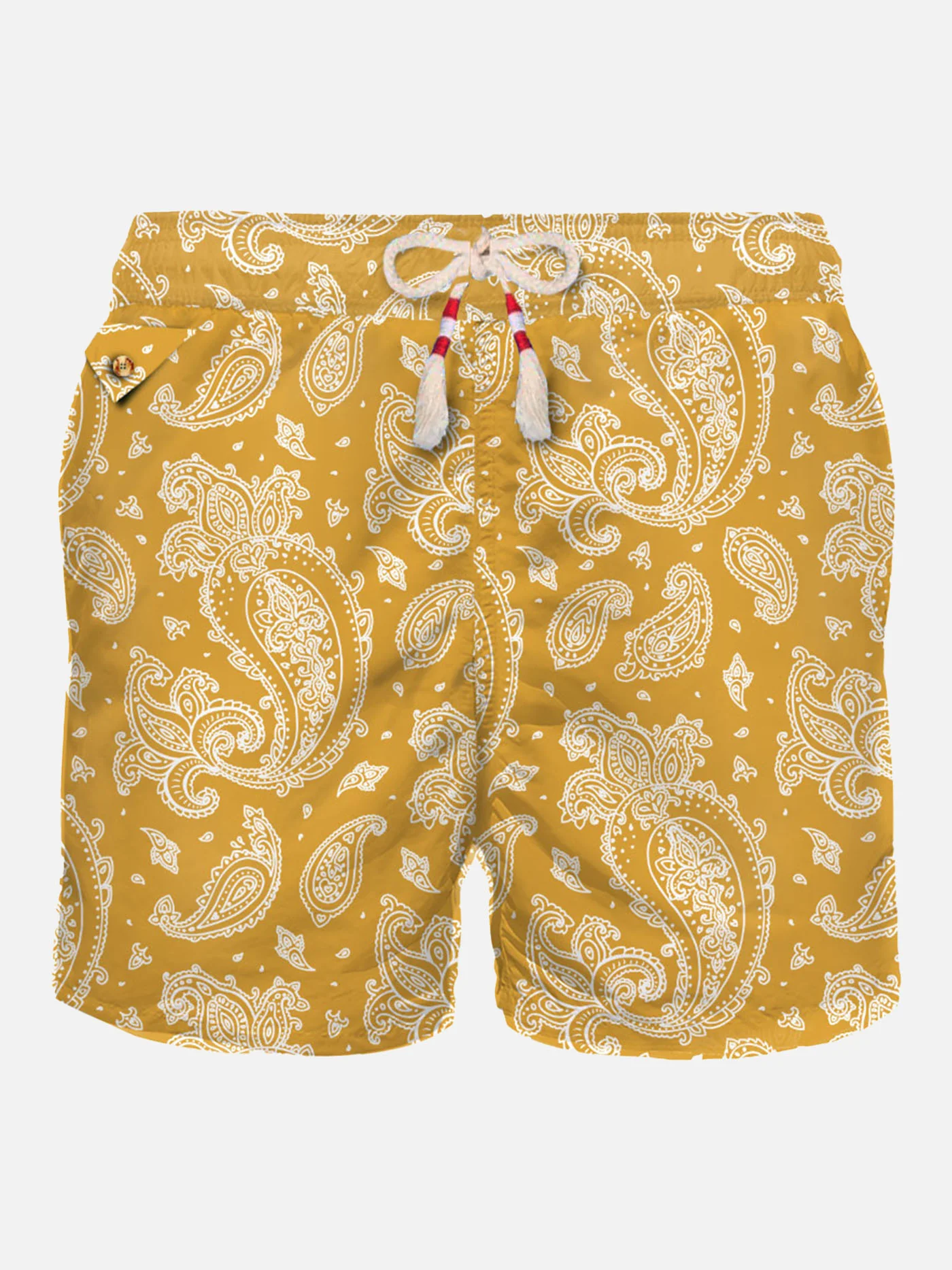 Costume mare Lighting stampa paisley ocra