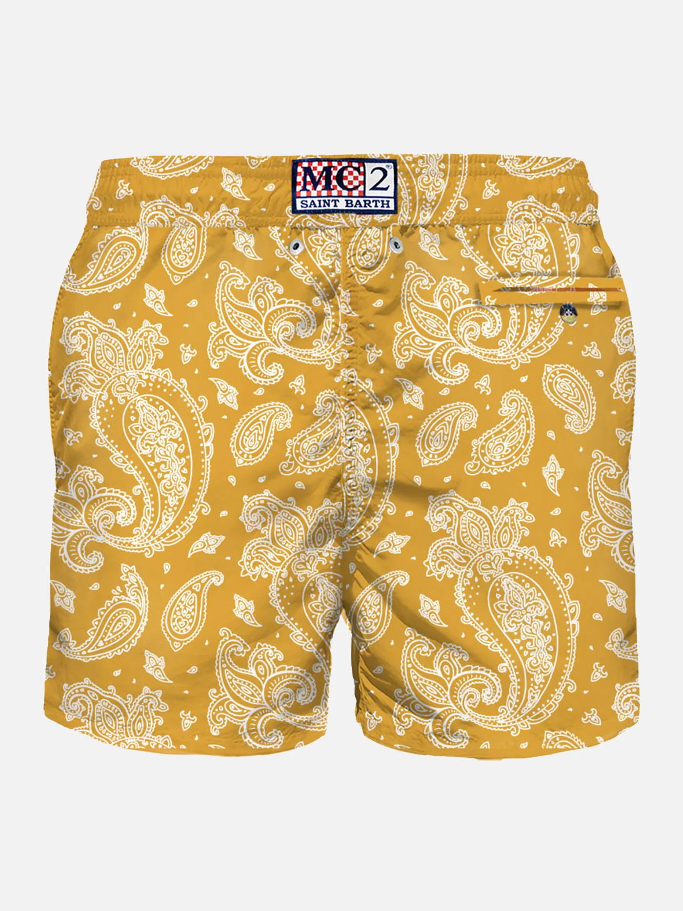 Costume mare Lighting stampa paisley ocra - Image 2