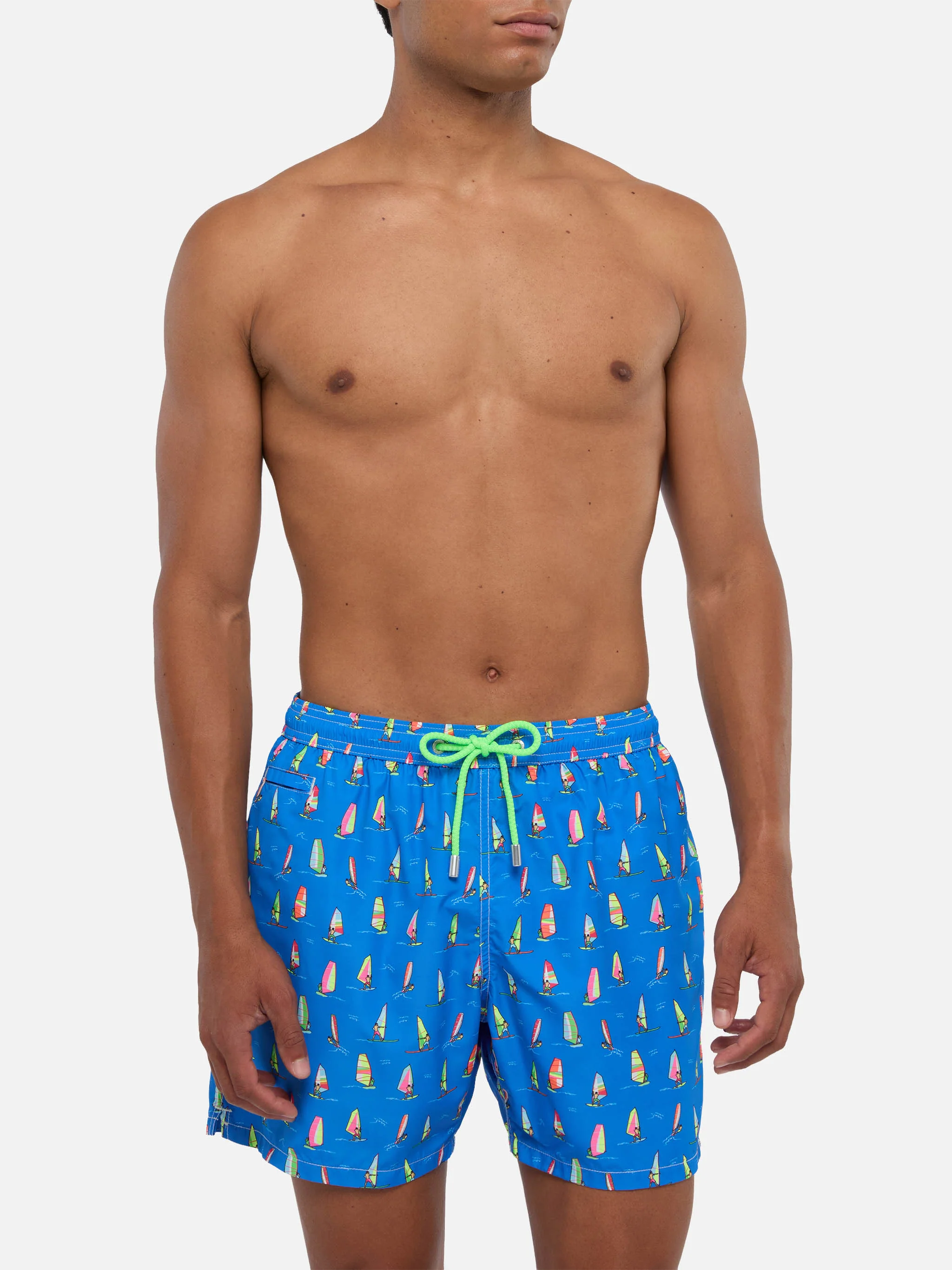 Costume mare Lighting stampa windsurf - Image 3