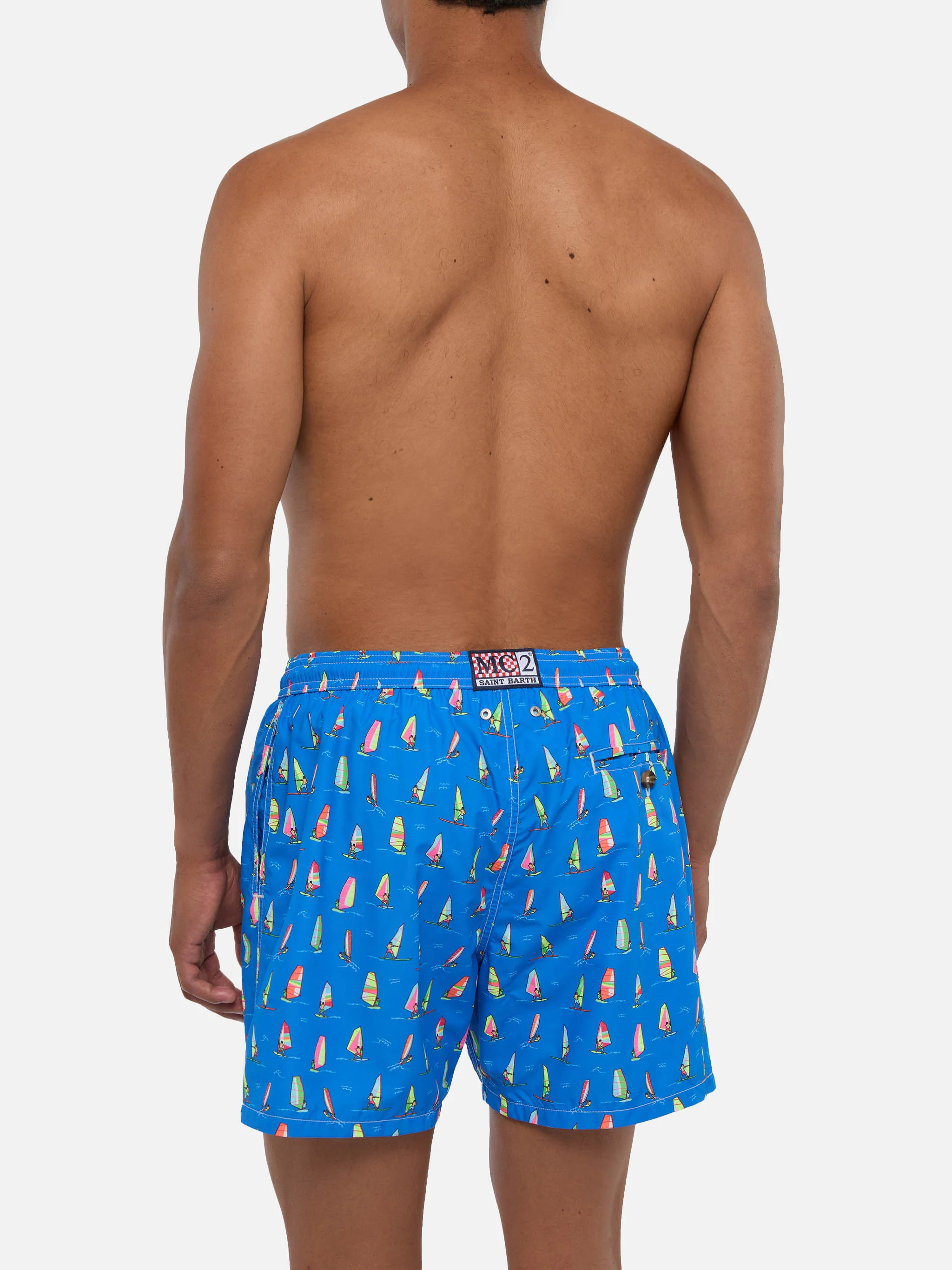 Costume mare Lighting stampa windsurf - Image 5