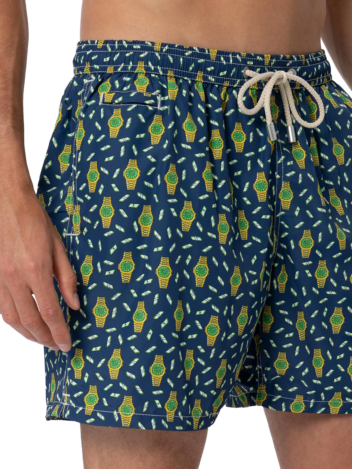 Costume Lighting Micro con stampa orologi multicolore - Image 3
