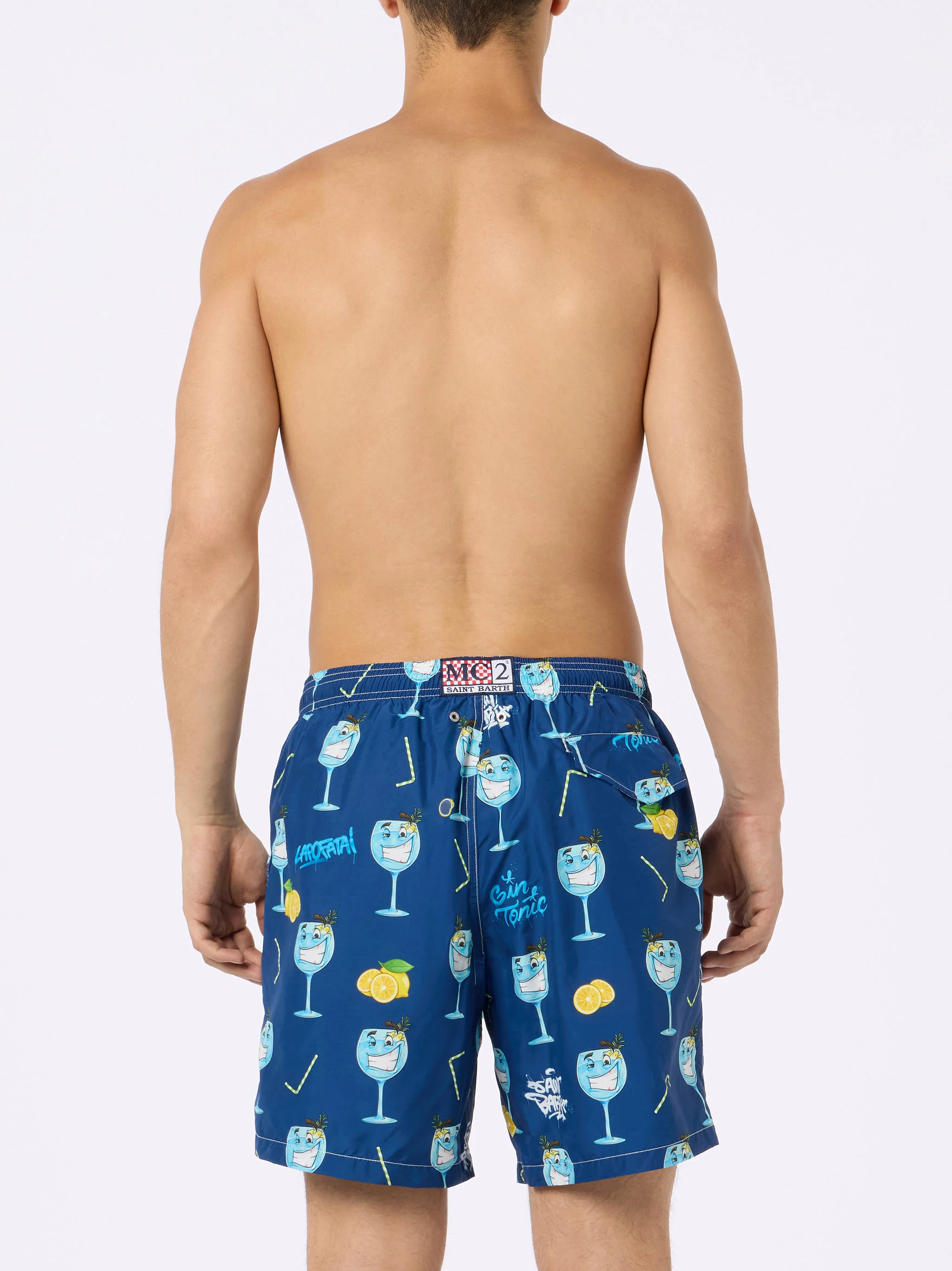 Costume Lighting con stampa Cryptopuppets Gin Tonic blu | Special Edition - Image 4