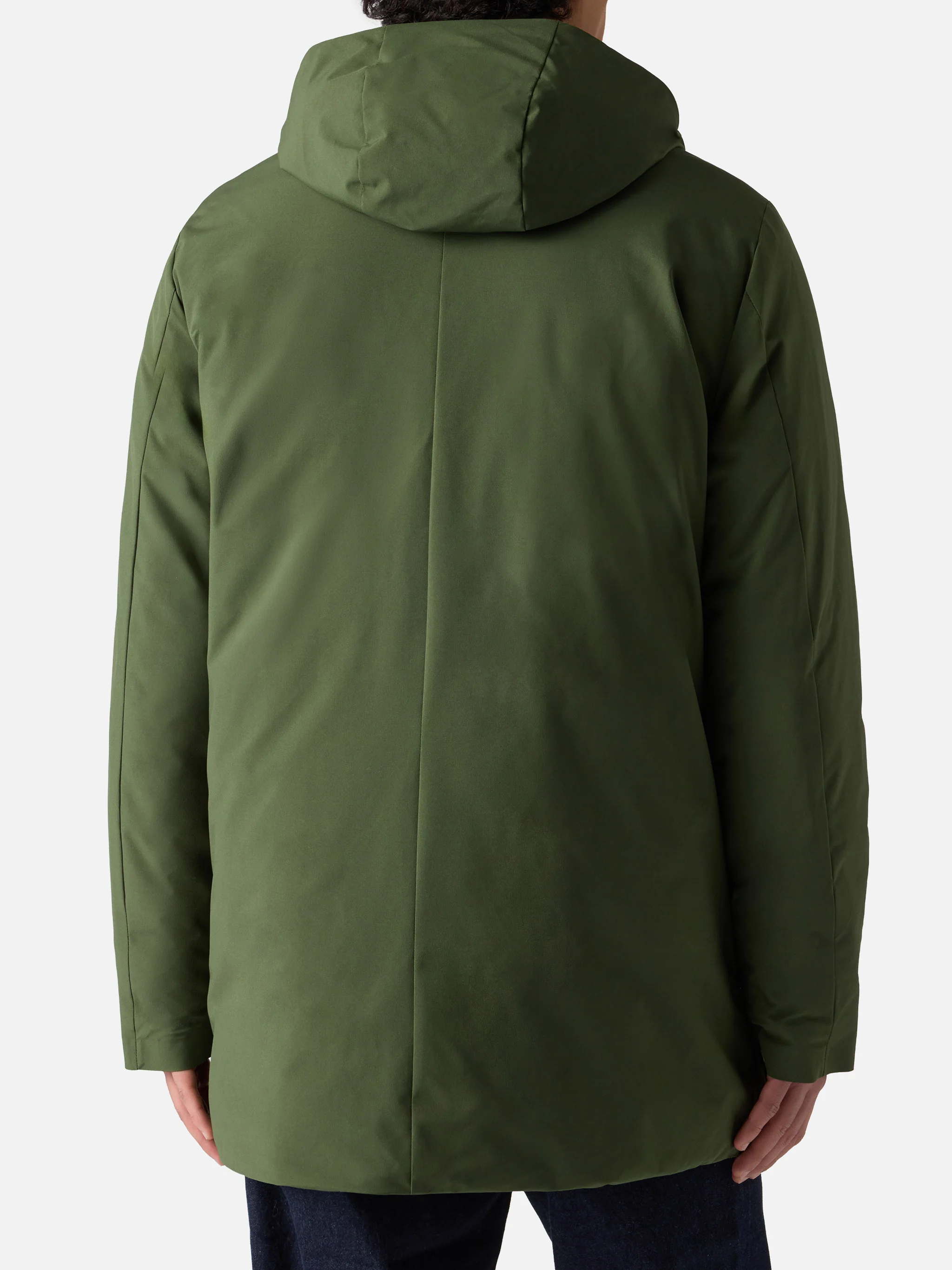 Parka Voyager Down stampa bandana verde militare - Image 4