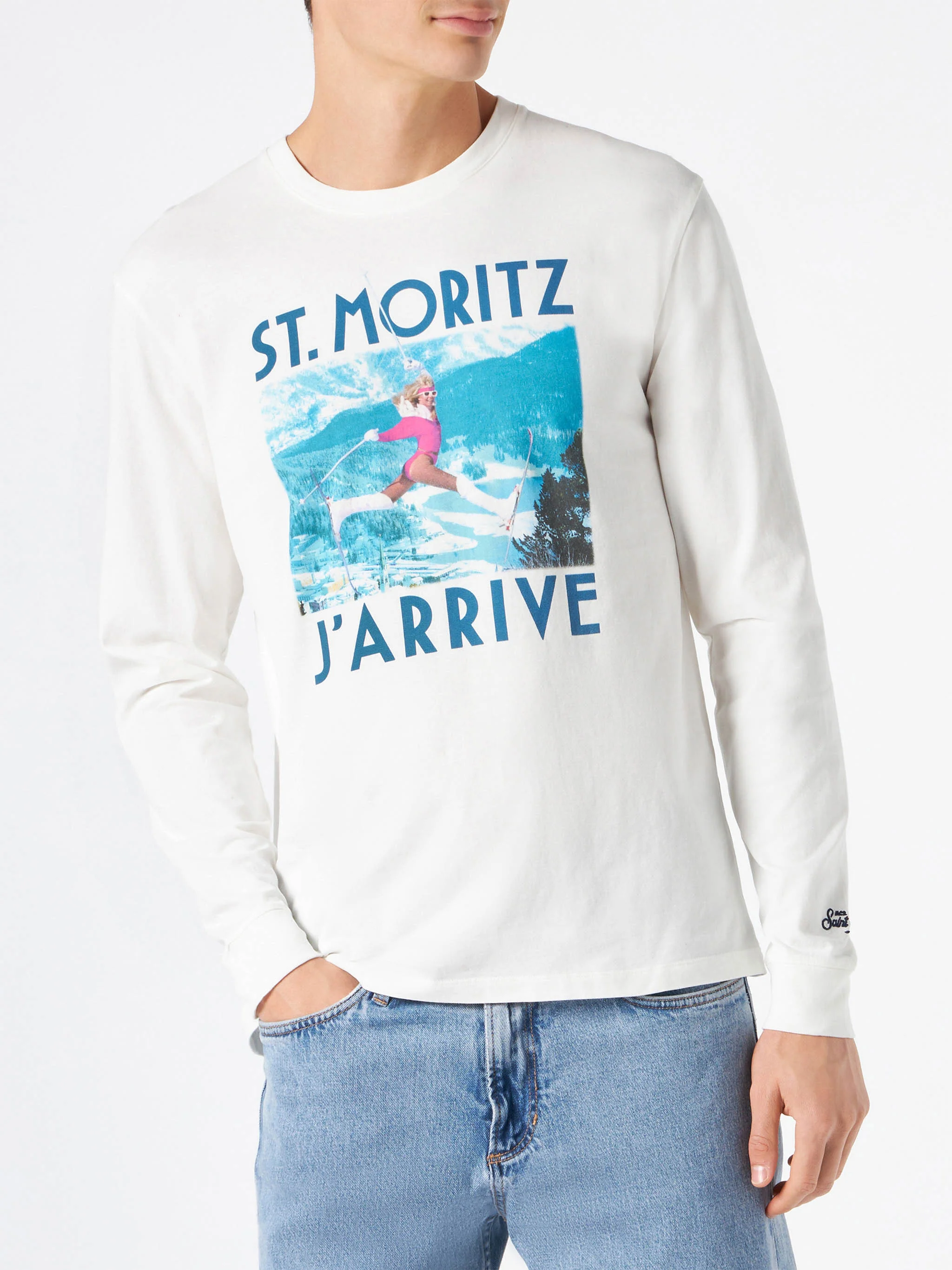 T-shirt Lyon maniche lunghe con stampa - Image 3