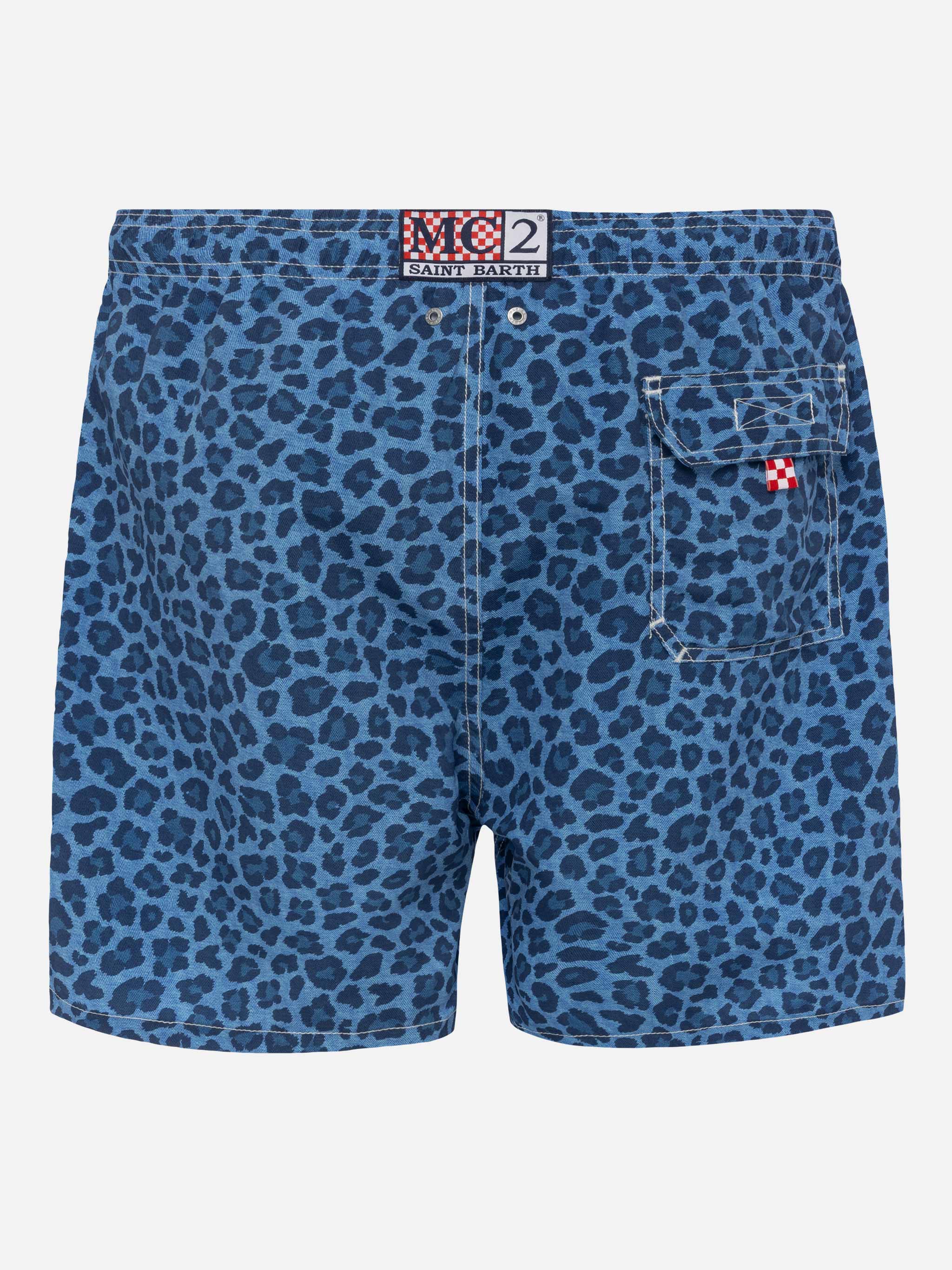 Costume Gustavia stampa animalier denim - Image 2