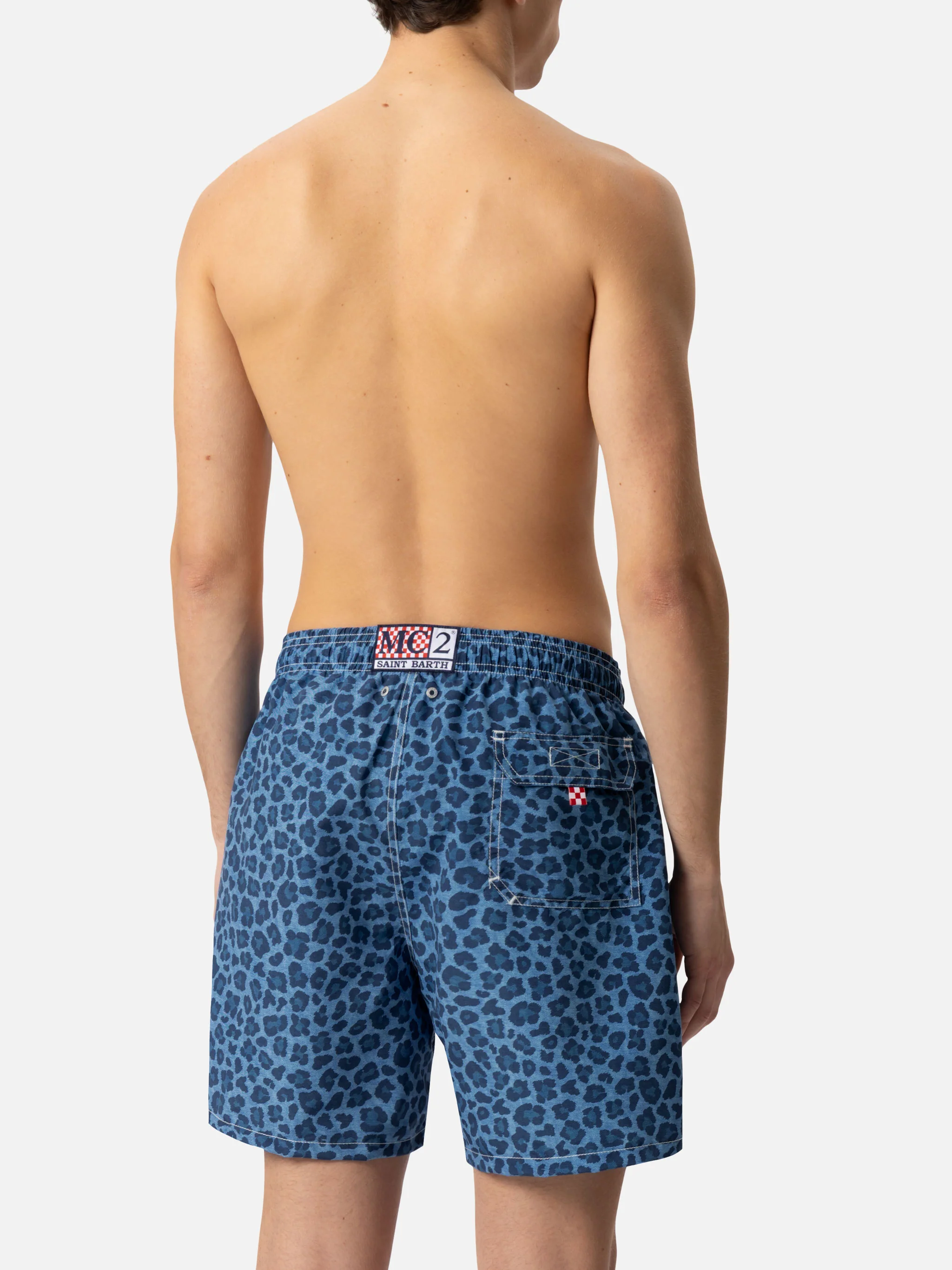 Costume Gustavia stampa animalier denim - Image 7