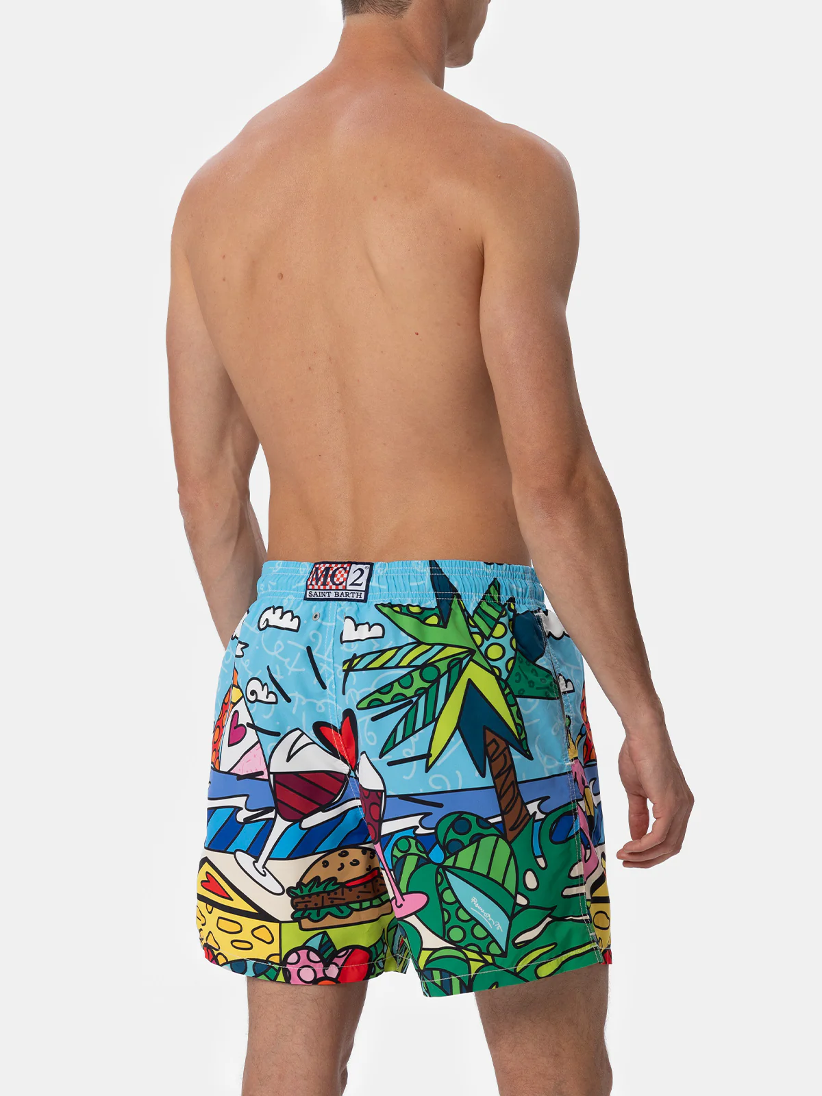 Costume Gustavia con stampa piazzata Romero Britto Very Miami | Special Edition - Image 5