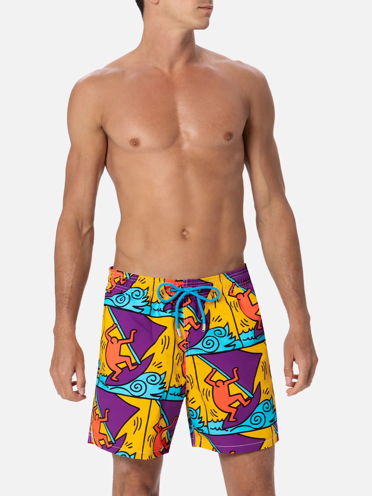Costume Gustavia con stampa piazzata Keith Haring Sail | Special Edition - Image 3