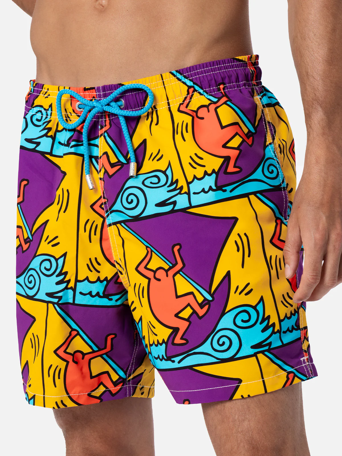 Costume Gustavia con stampa piazzata Keith Haring Sail | Special Edition - Image 4