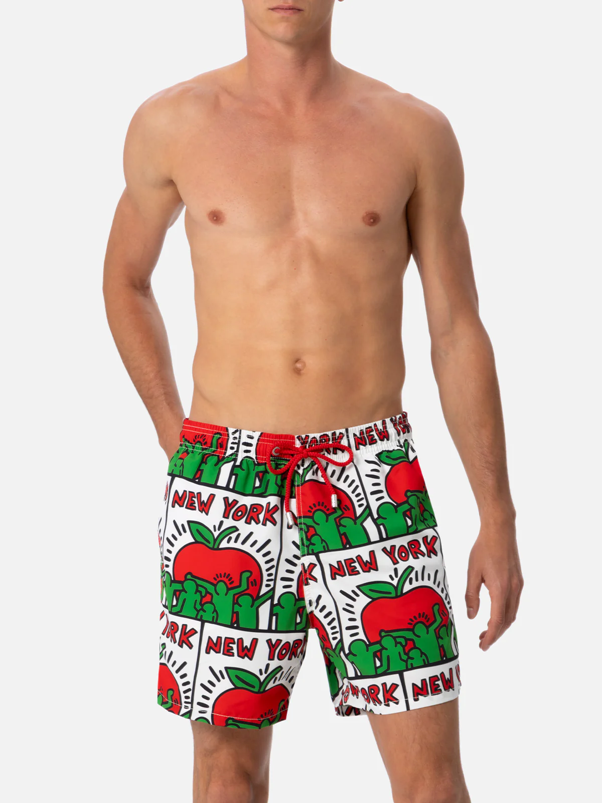 Costume Gustavia con stampa piazzata Keith Haring NY | Special Edition - Image 4
