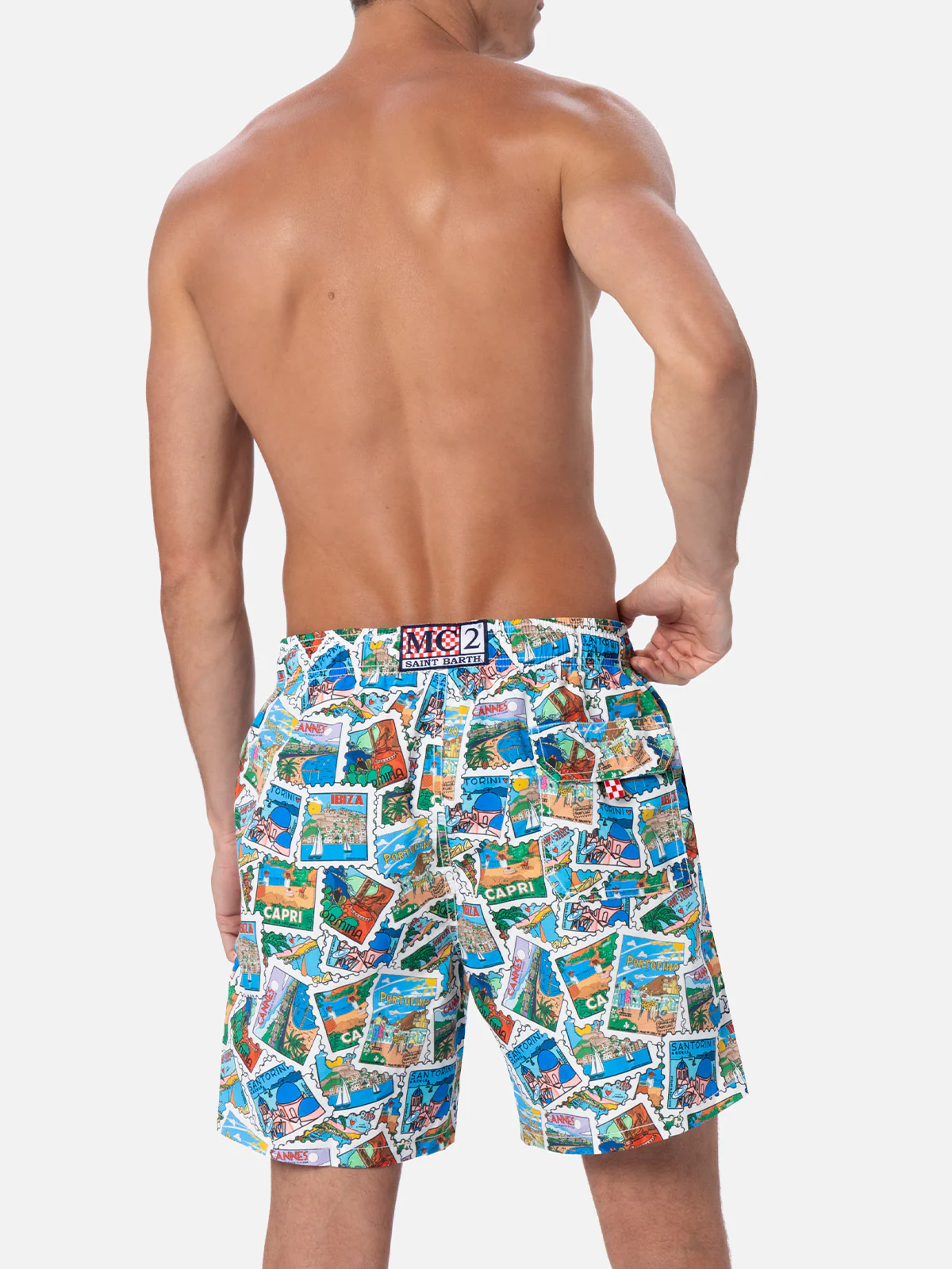 Costume Gustavia con stampa postcard mix | Special Edition - Image 5