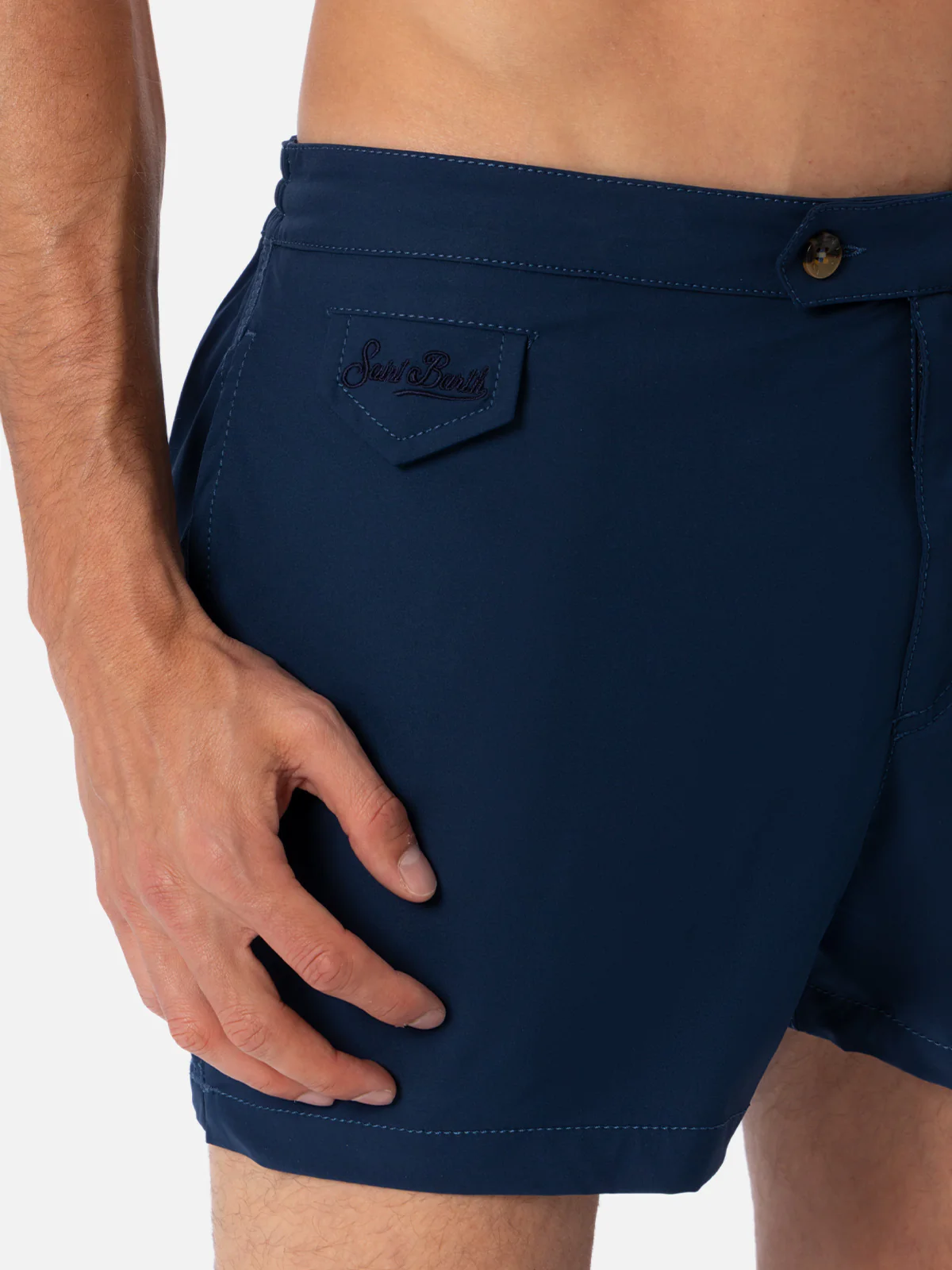 Costume Harrys blu navy tinta unita - Image 3