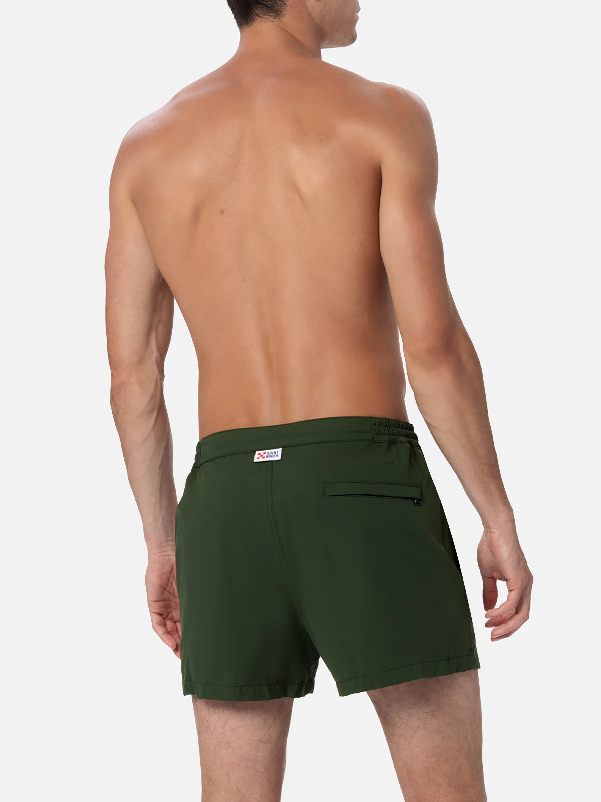 Costume Harrys in tessuto tecnico verde militare - Image 5
