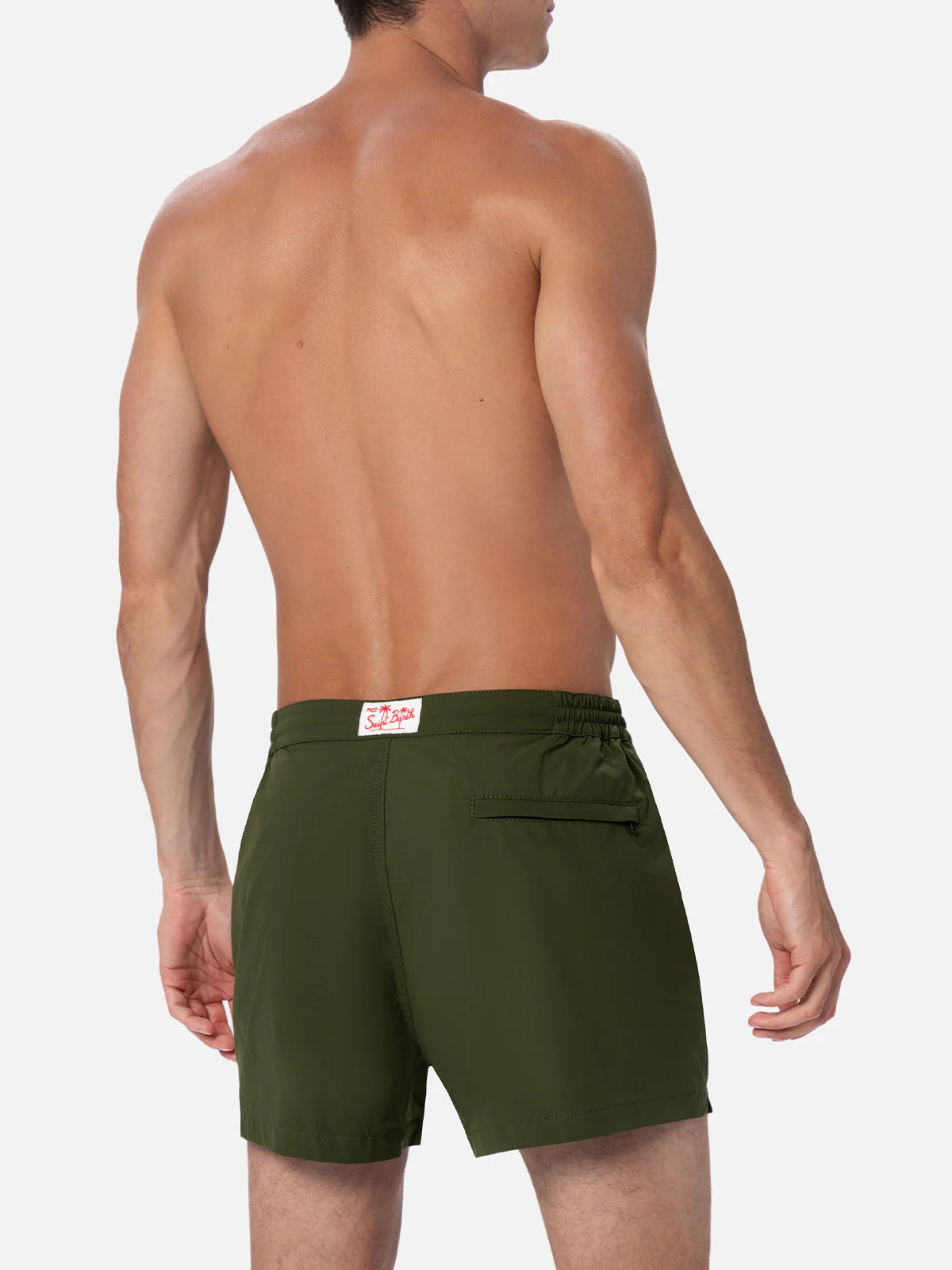 Costume Harrys verde militare tinta unita - Image 5