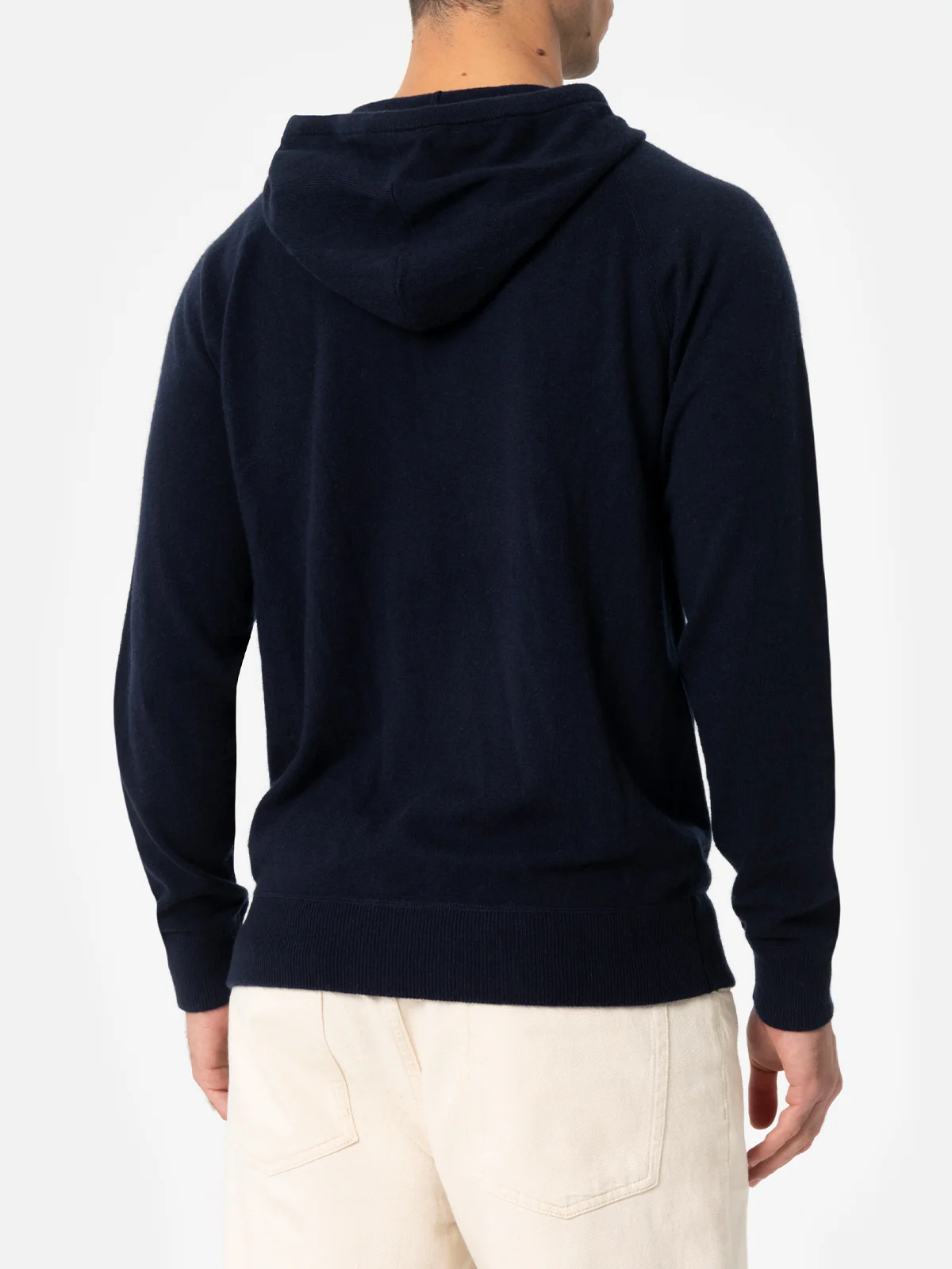 Felpa Mercer con zip e cappuccio verde con ricamo logo - Image 3