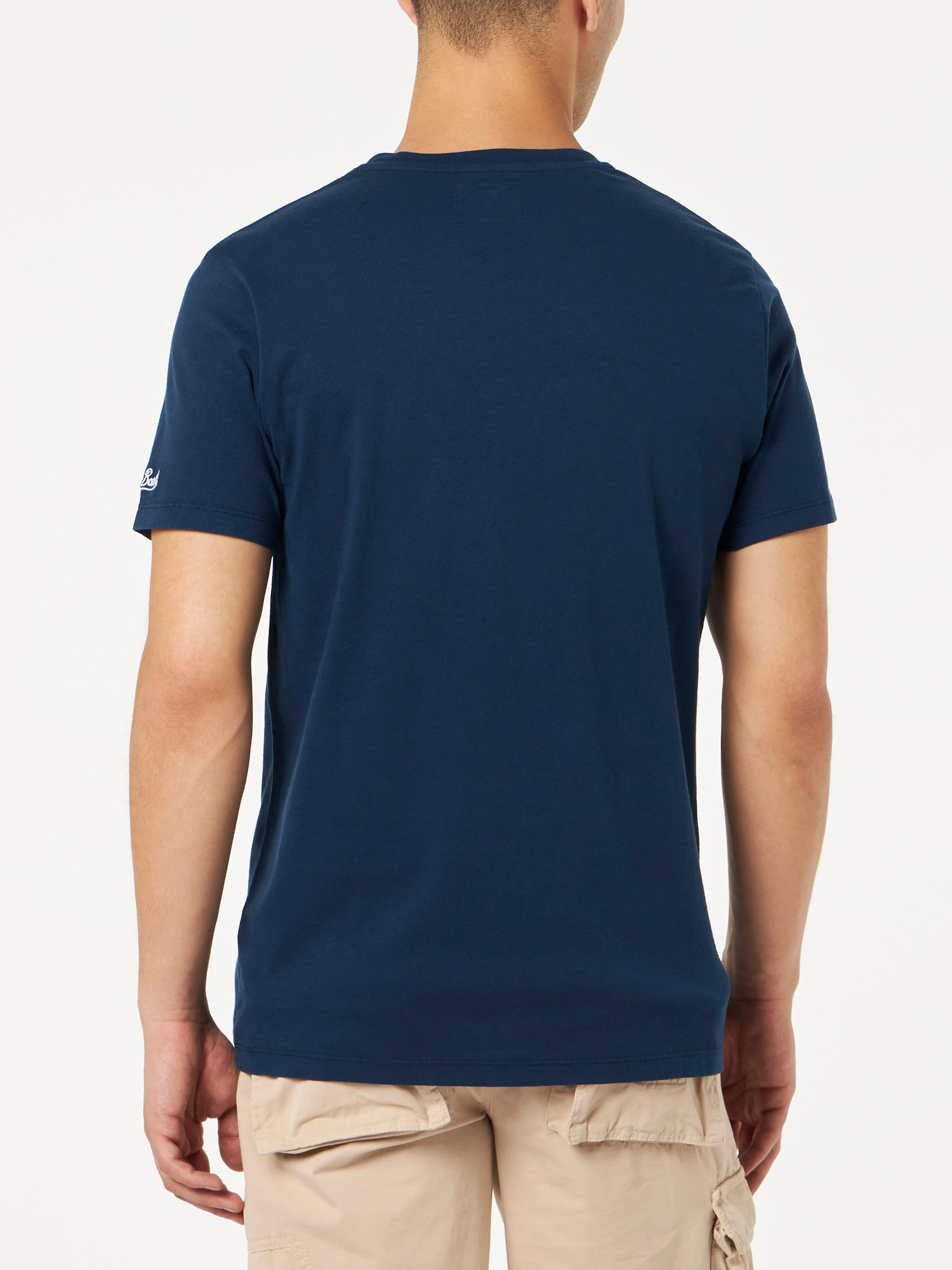 T-shirt Jack stampa St. Barth Padel Club blu navy - Image 4