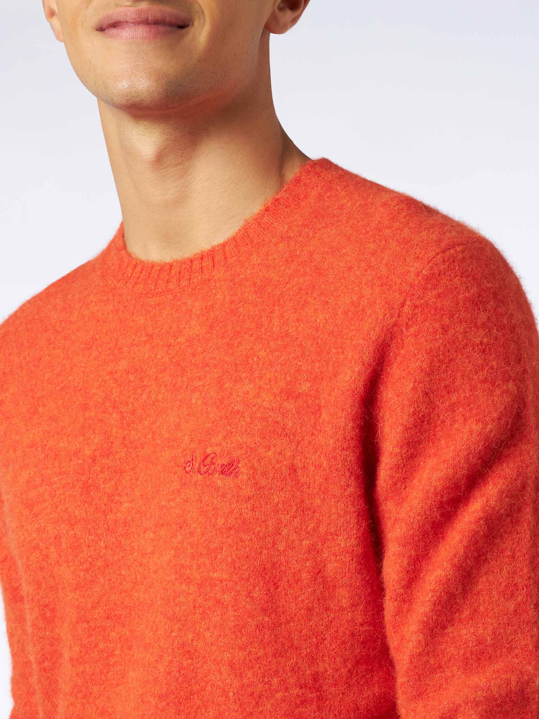 Maglia Heron lana stretch arancione - Image 3