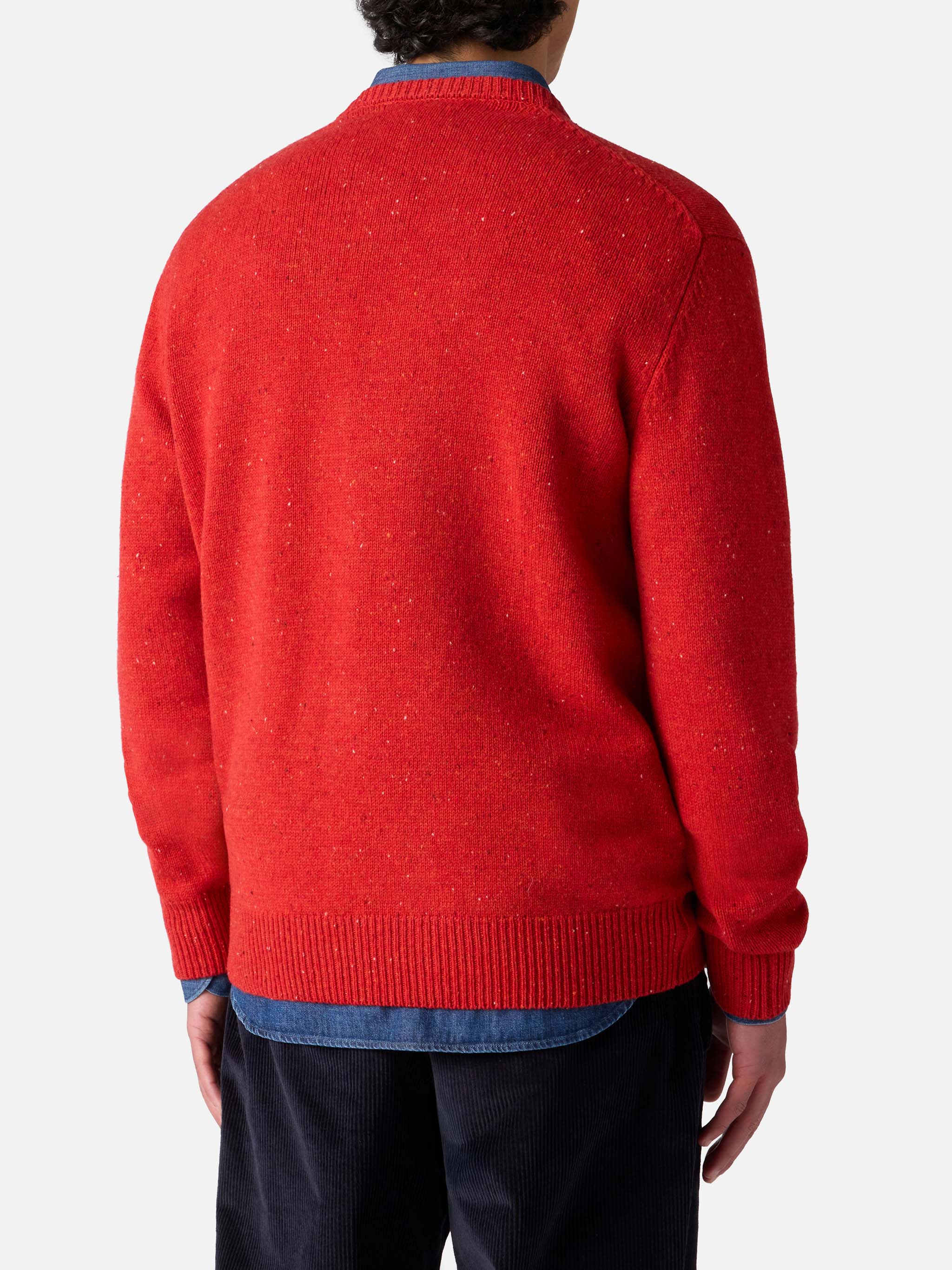 Maglia Heron rossa con patch St. Barth - Image 3