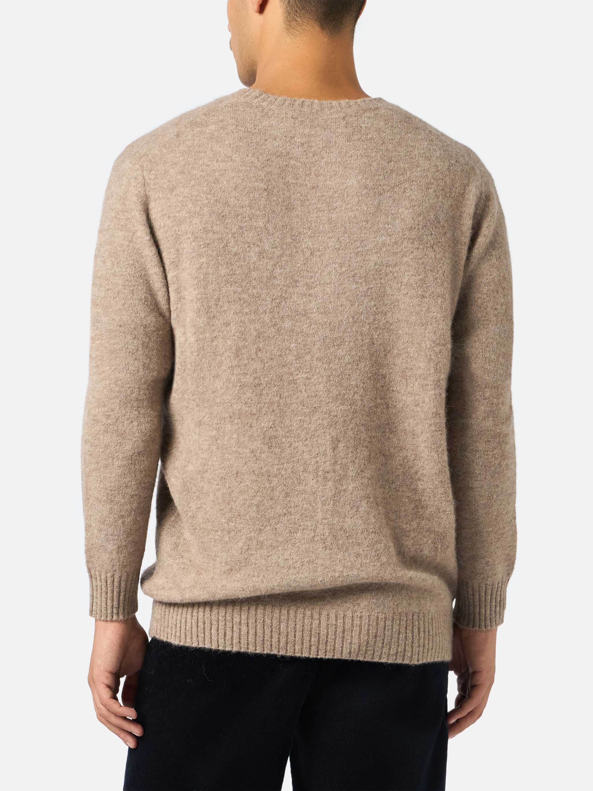 Maglione girocollo Regent in ALPACA STRETCH elasticizzato - Image 2