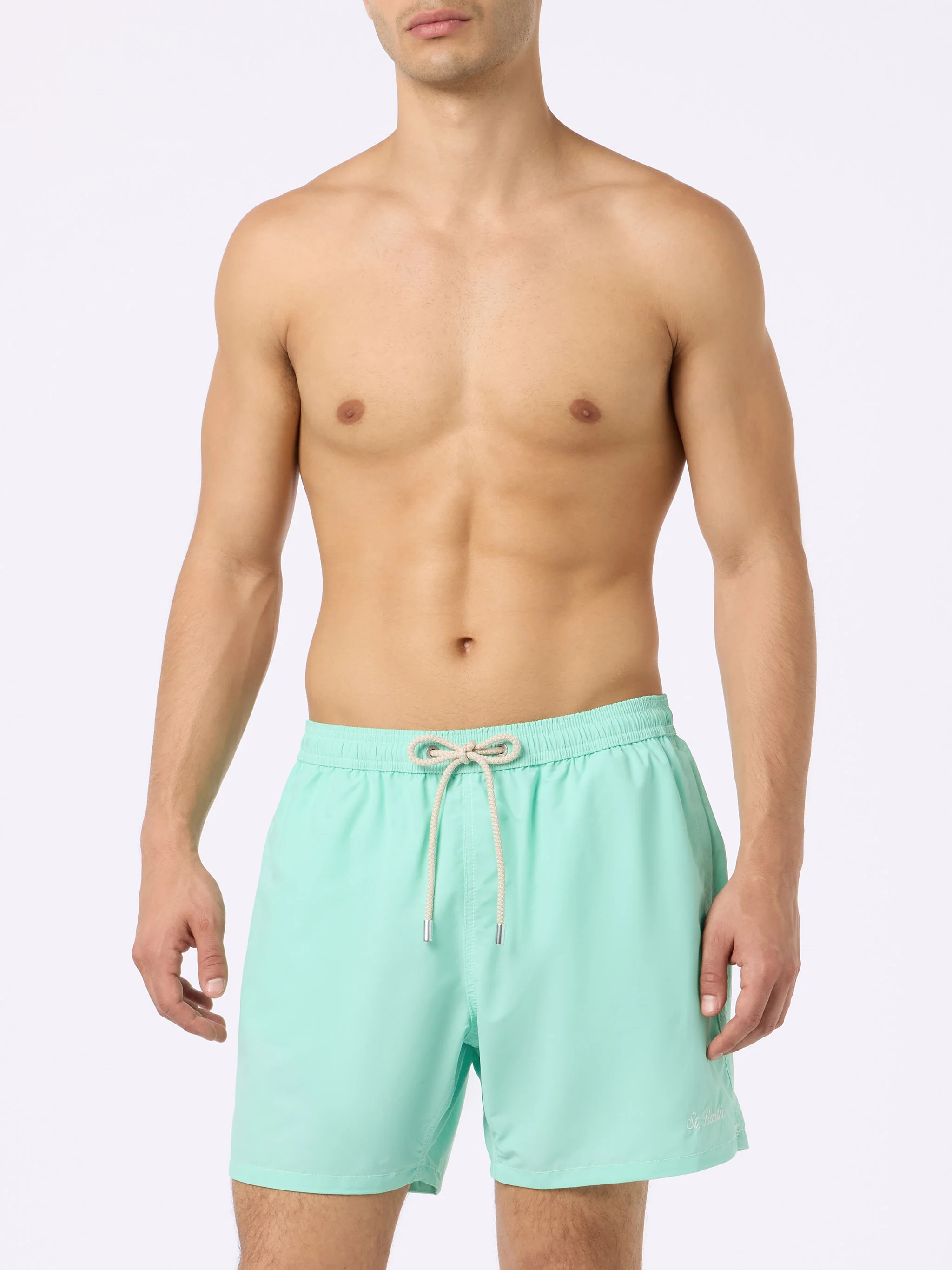 Costume classico leggero Patmos verde salvia - Image 3