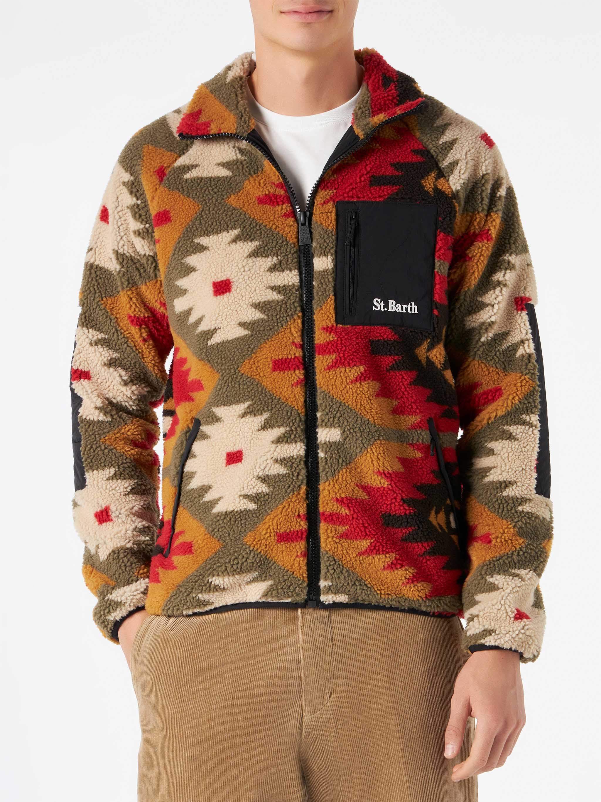 Giacca Keystone sherpa fantasia multicolor - Image 2