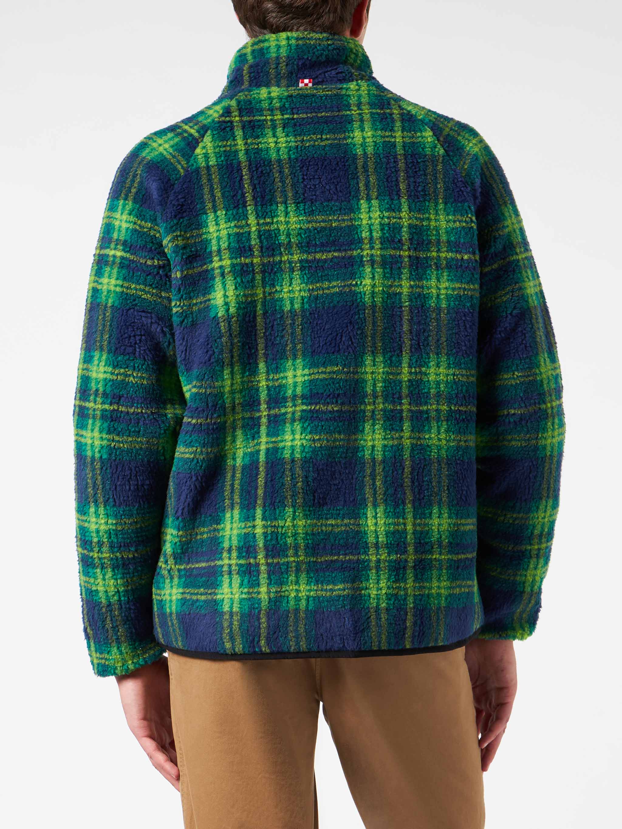 Giacca Keystone sherpa con fantasia tartan - Image 2