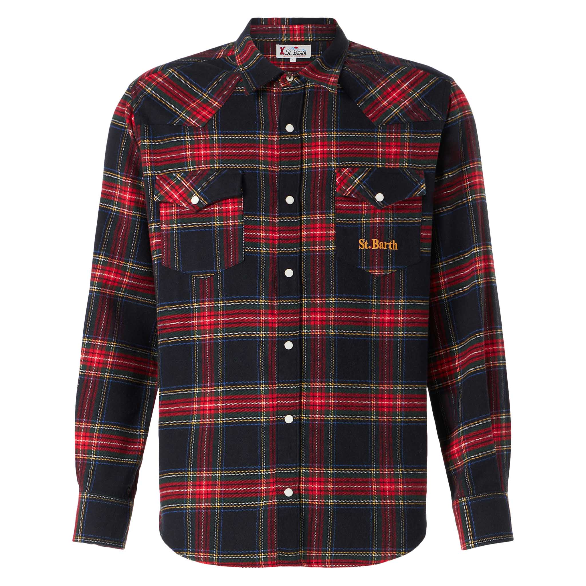 Camicia Greg tartan blu navy - Image 4