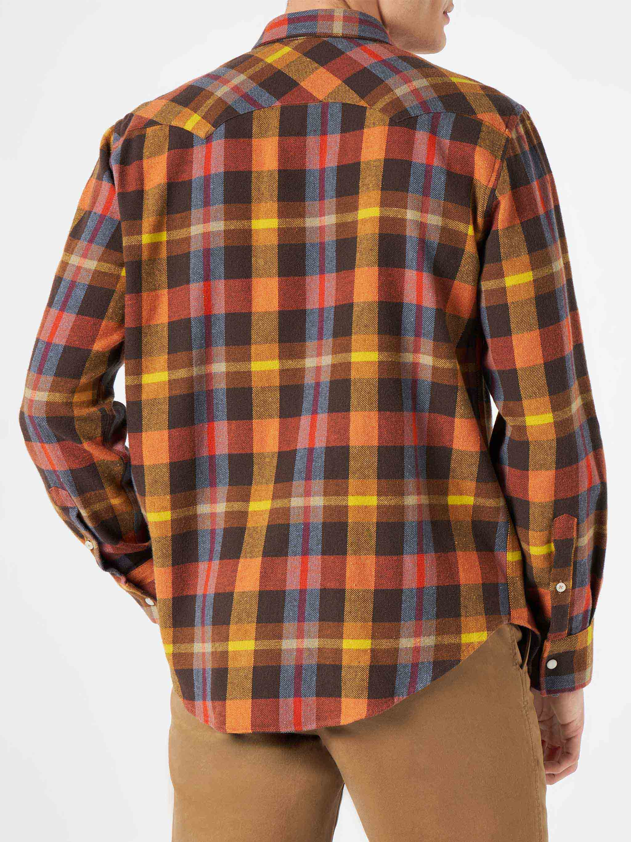 Camicia Greg tartan giallo - Image 3