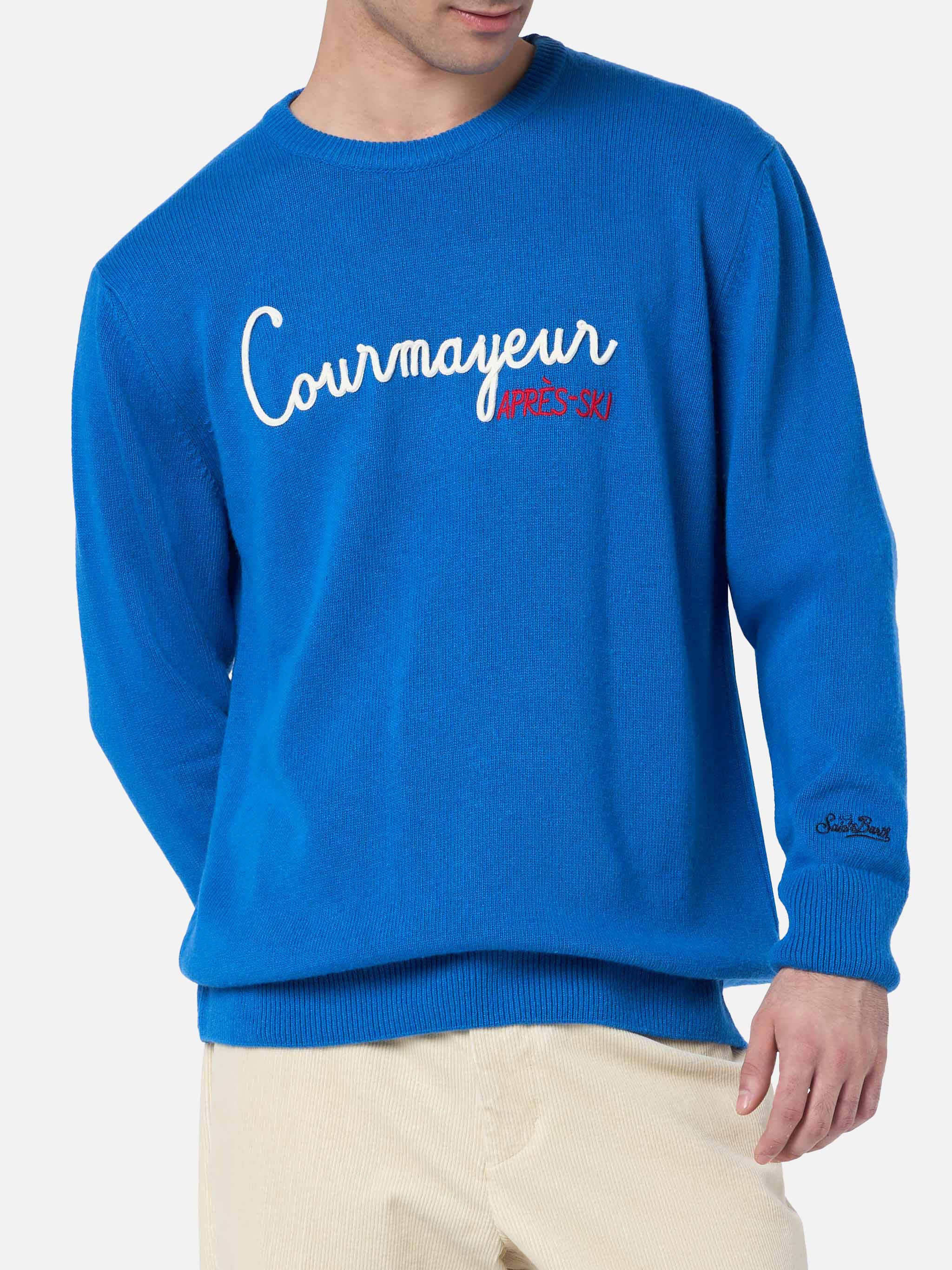 Maglione girocollo Heron con ricamo Courma Apres Ski - Image 2