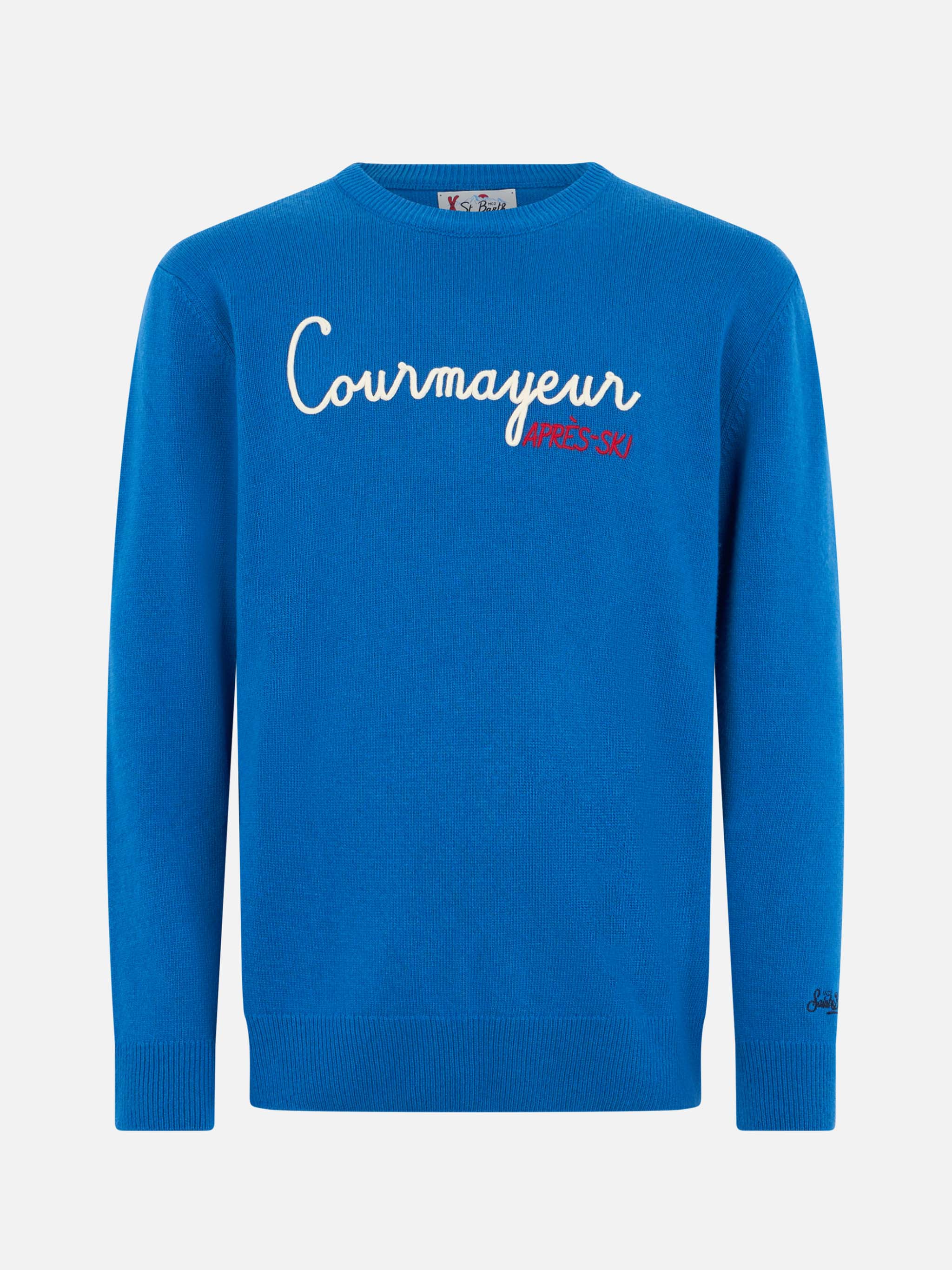 Maglione girocollo Heron con ricamo Courma Apres Ski - Image 4