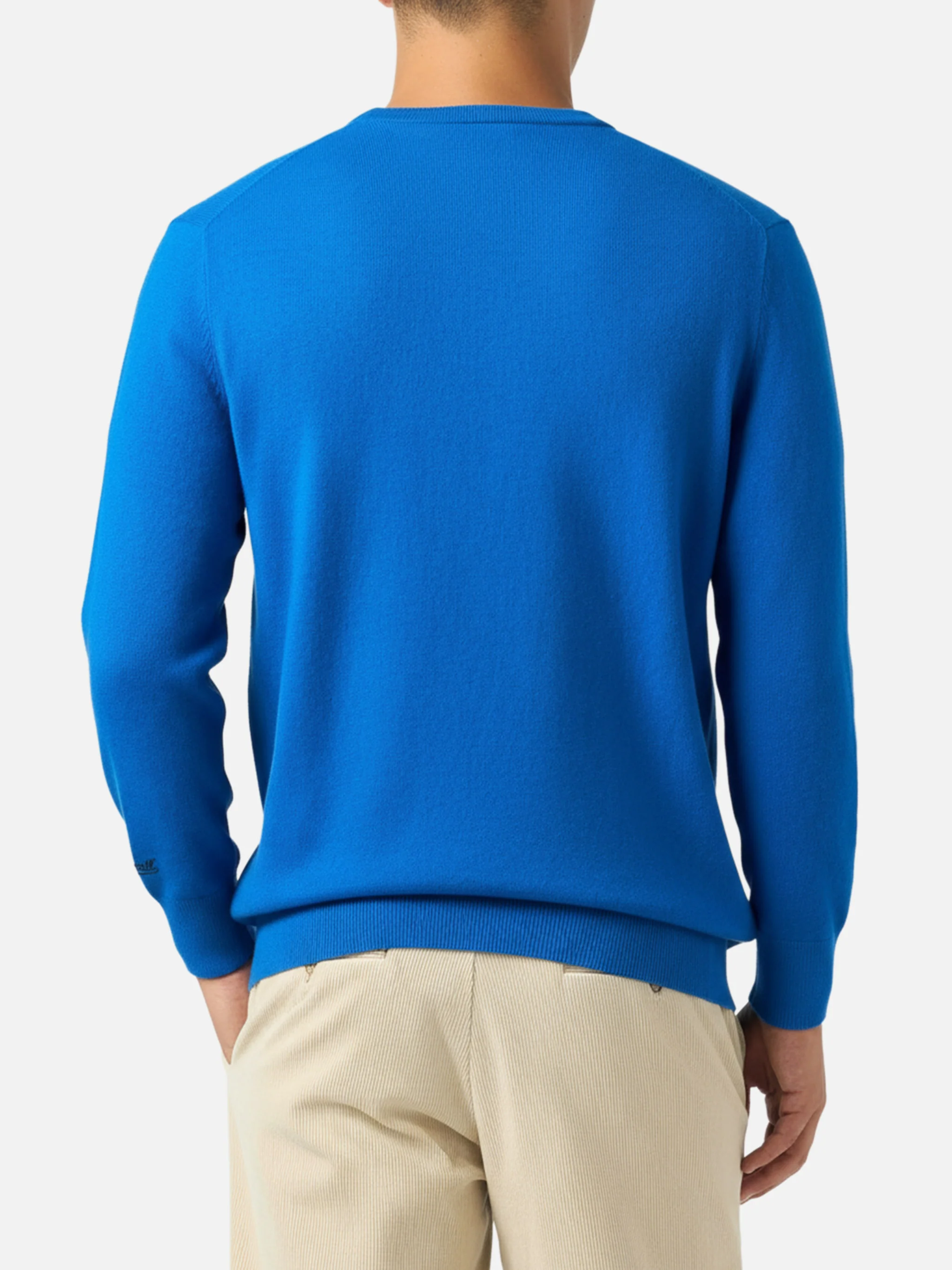 Maglione girocollo Heron con ricamo Grappino vs Bombardino - Image 4