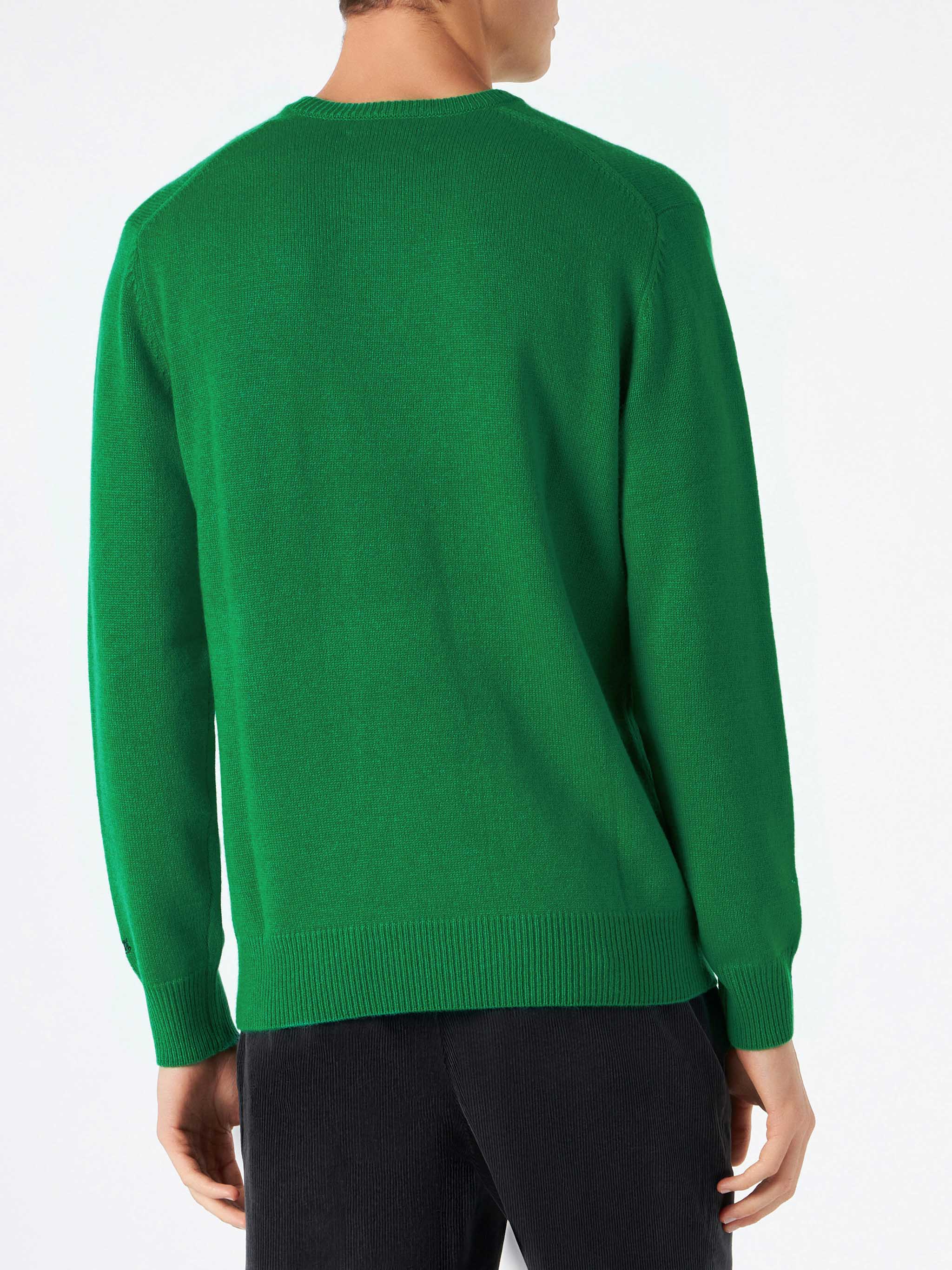 Maglione girocollo Heron con Fiat 500 jacquard | FIAT 500 SPECIAL EDITION - Image 3