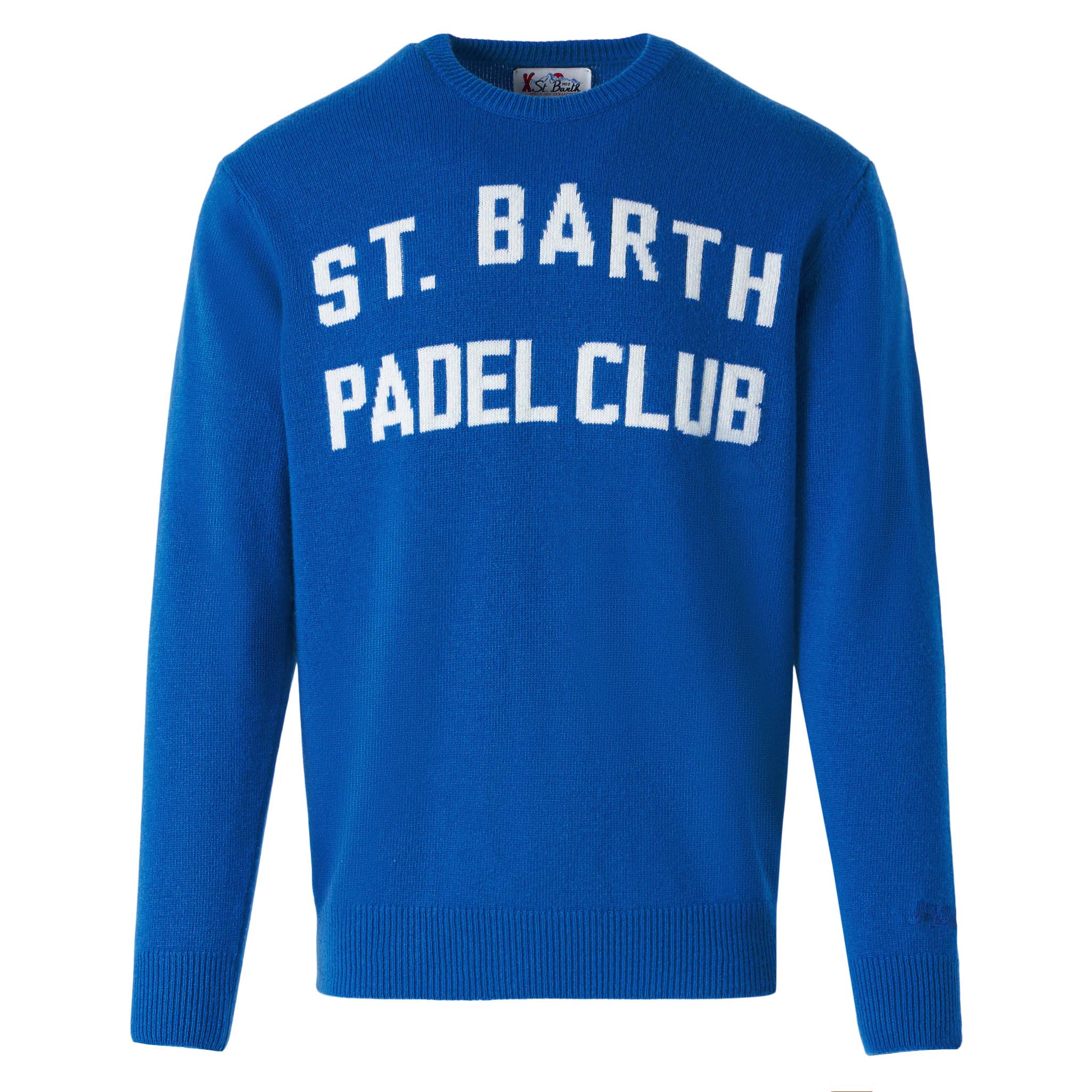 Maglione Heron con jacquard St. Barth Padel Club - Image 4