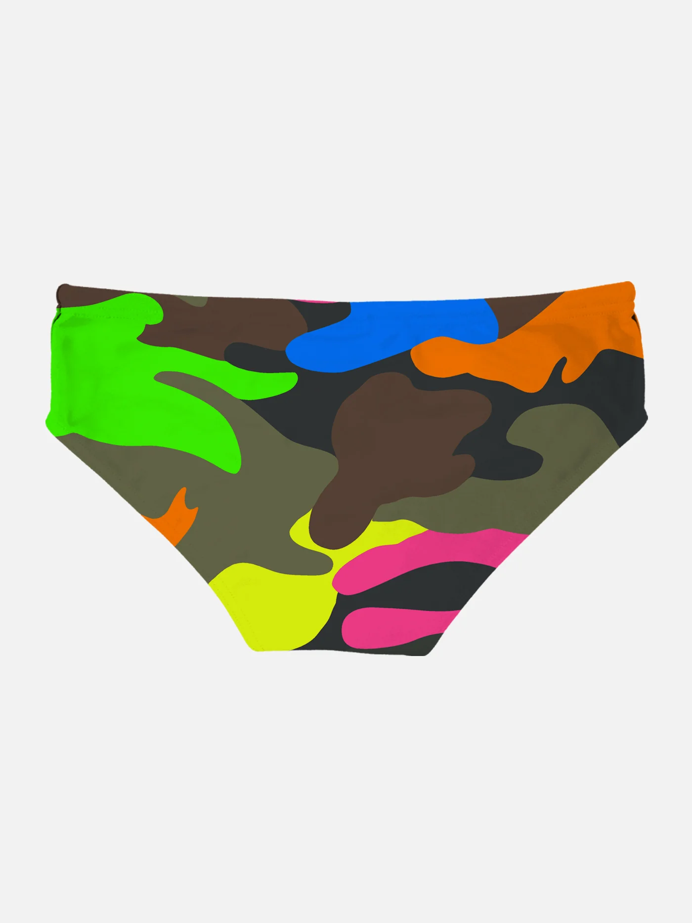 Slip mare Cayo stampa camouflage fluo - Image 2