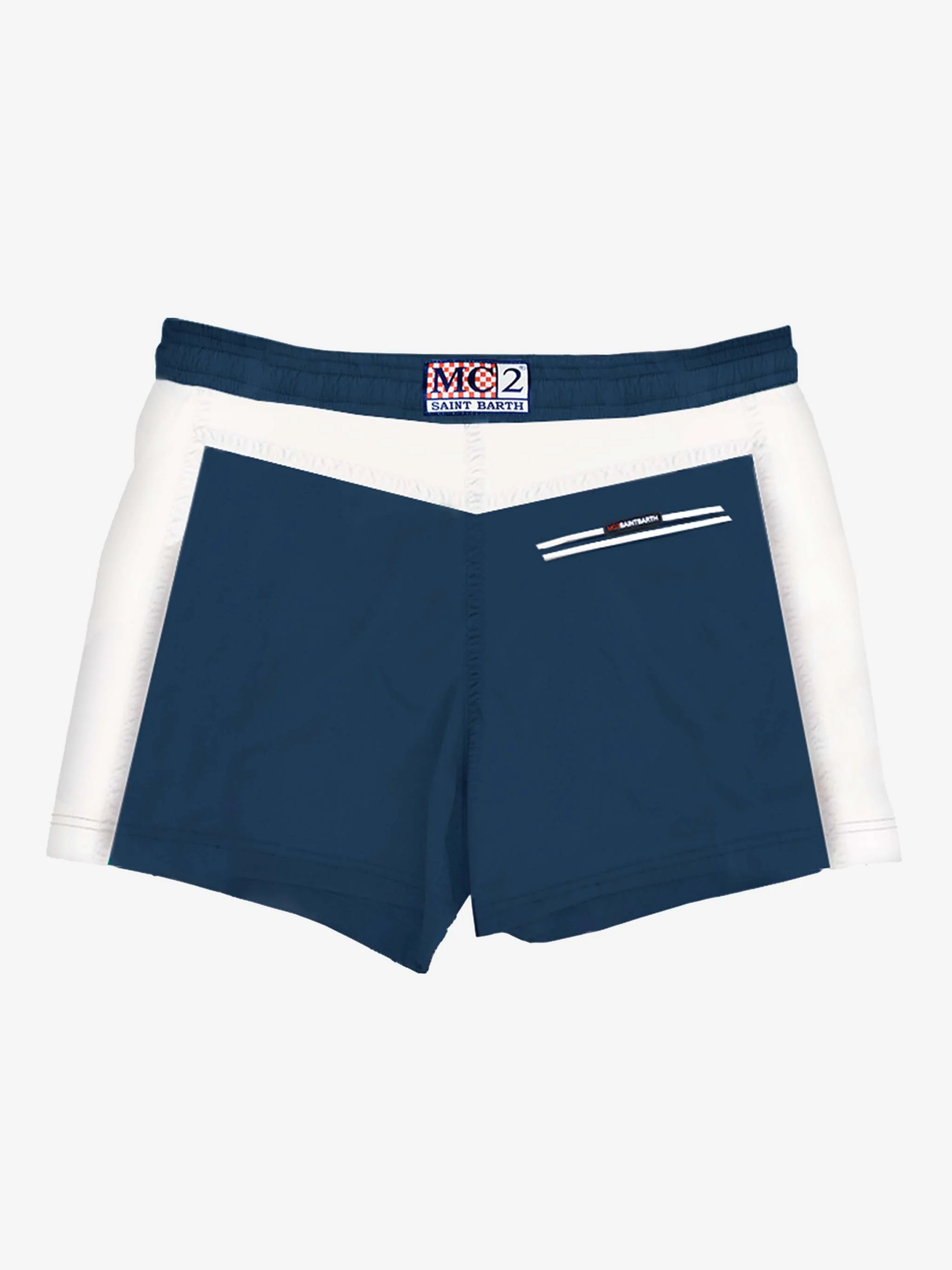Costume mare Cup  con bande e patch - Image 2