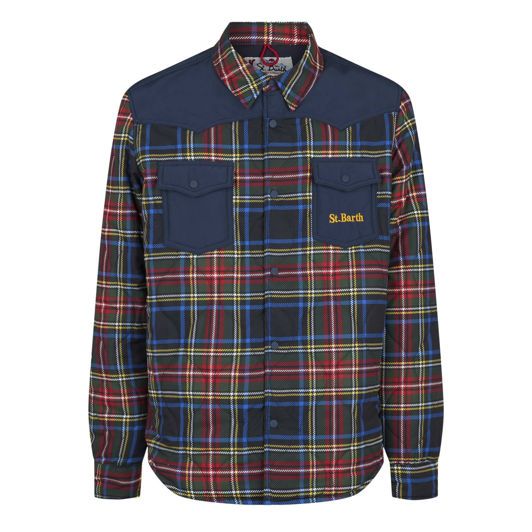 Overshirt imbottita Chalet fantasia tartan - Image 4